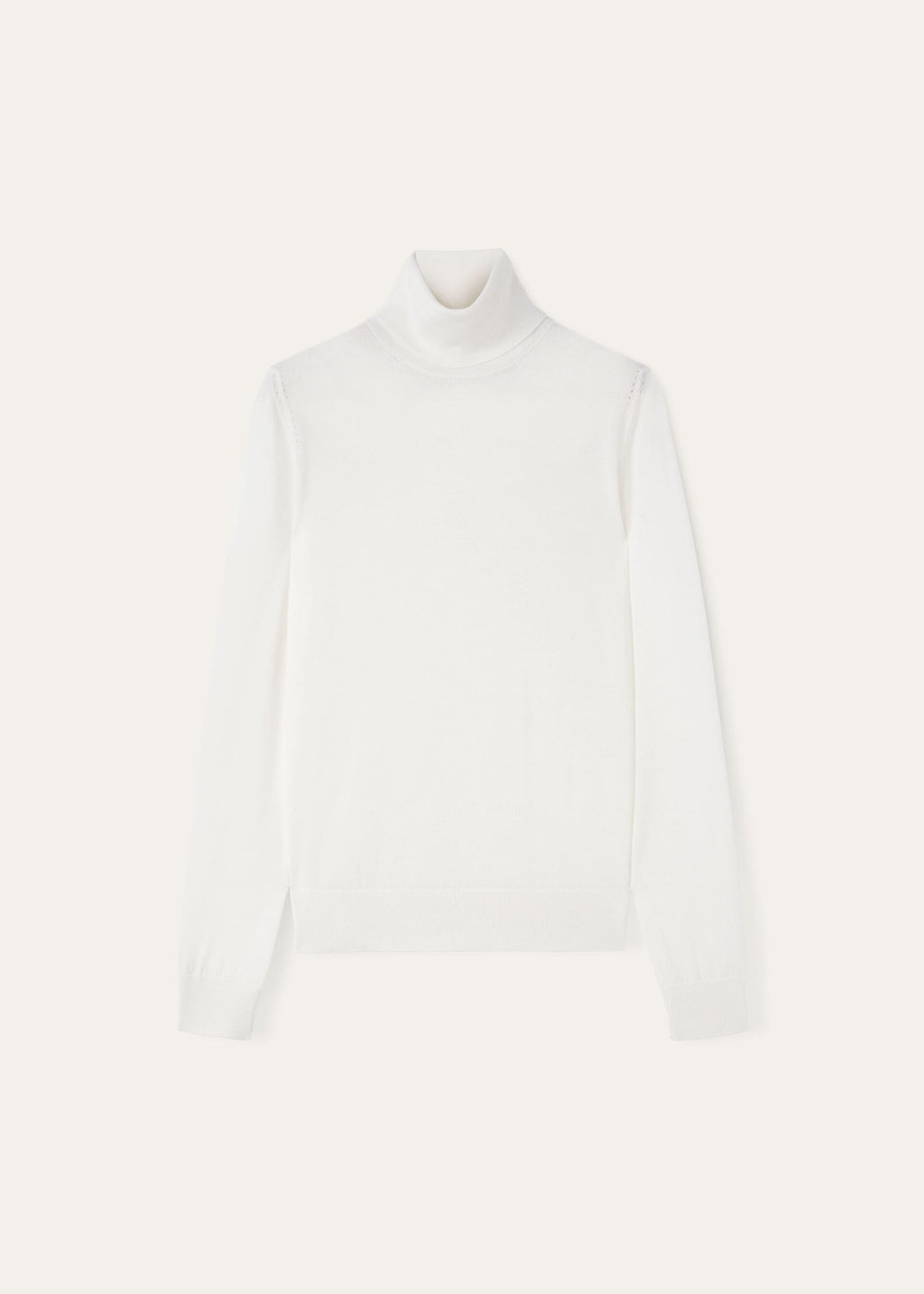 Neo Piuma Turtleneck - White