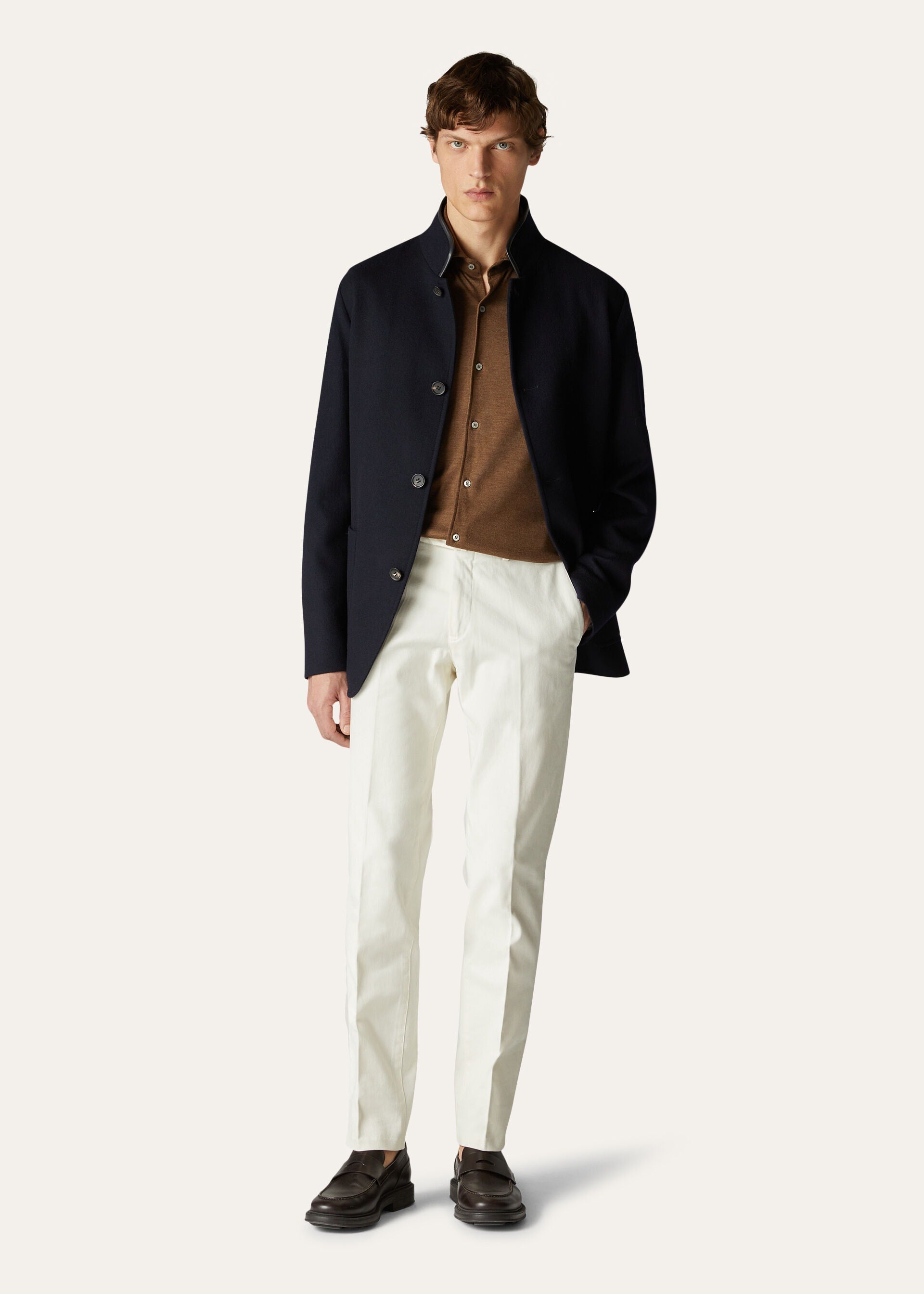 Andrew Shirt - Fir Brown