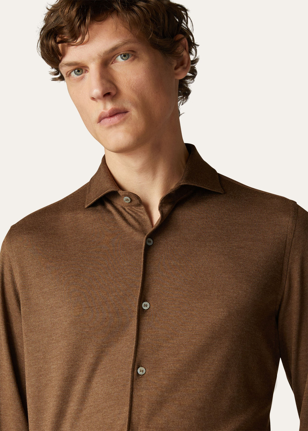 Andrew Shirt - Fir Brown