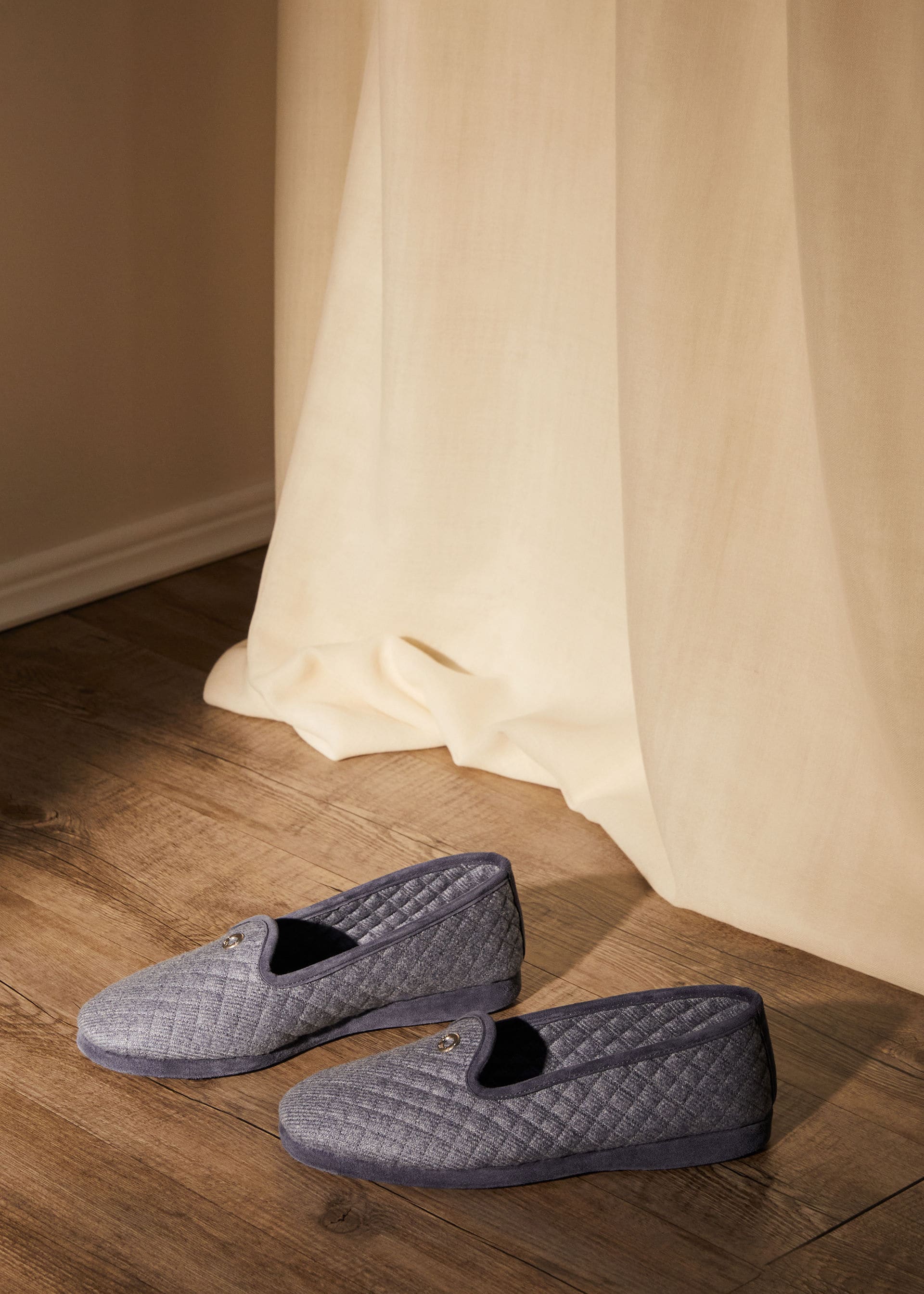 Classic Slippers - Light Blue Sugar Paper Melange