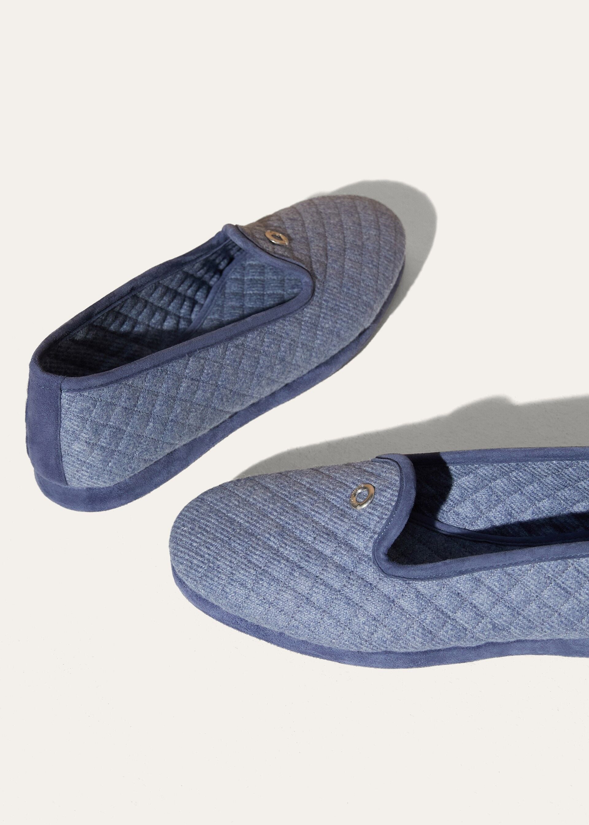Classic Slippers - Light Blue Sugar Paper Melange
