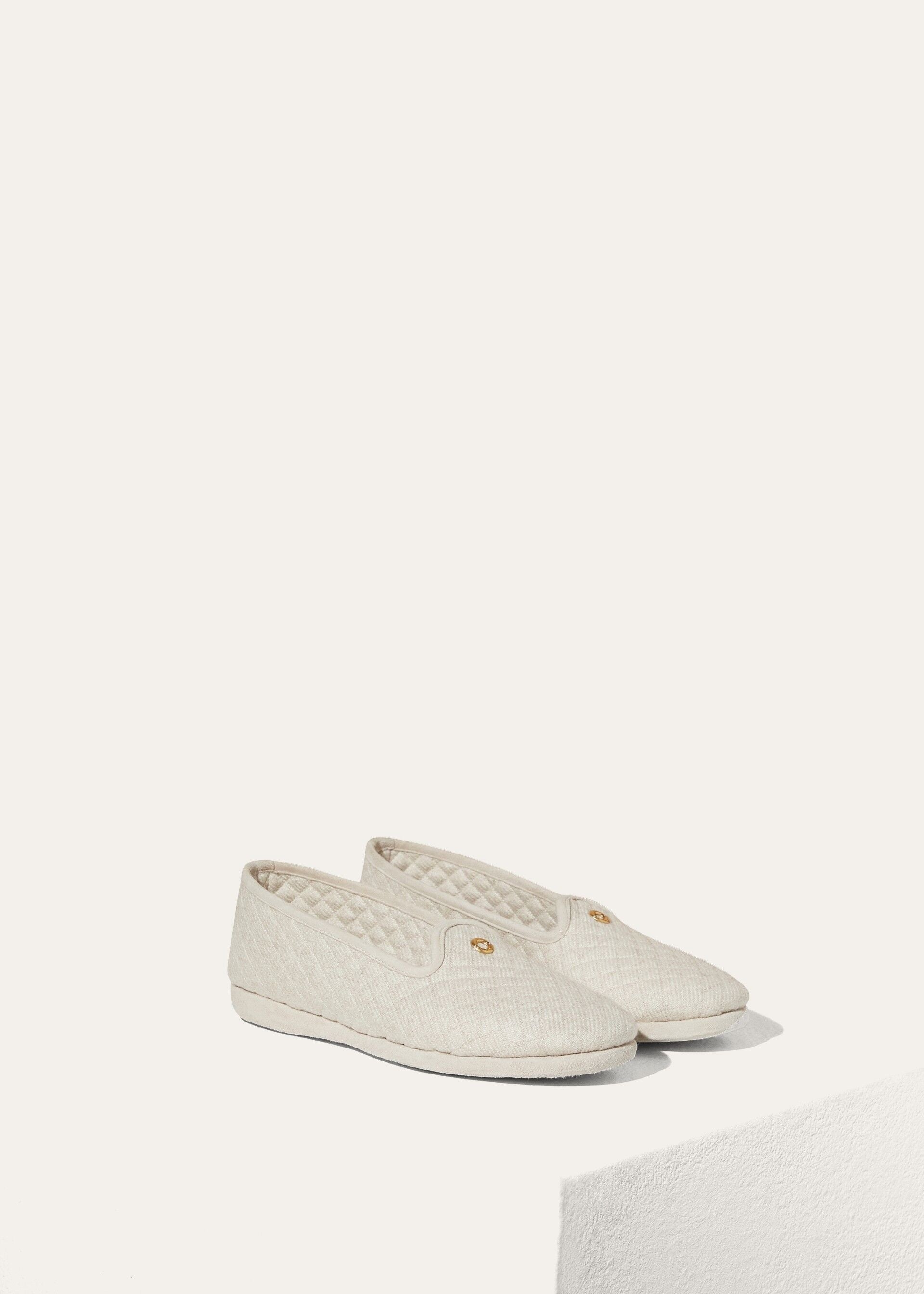 Classic Slippers - Natural Melange
