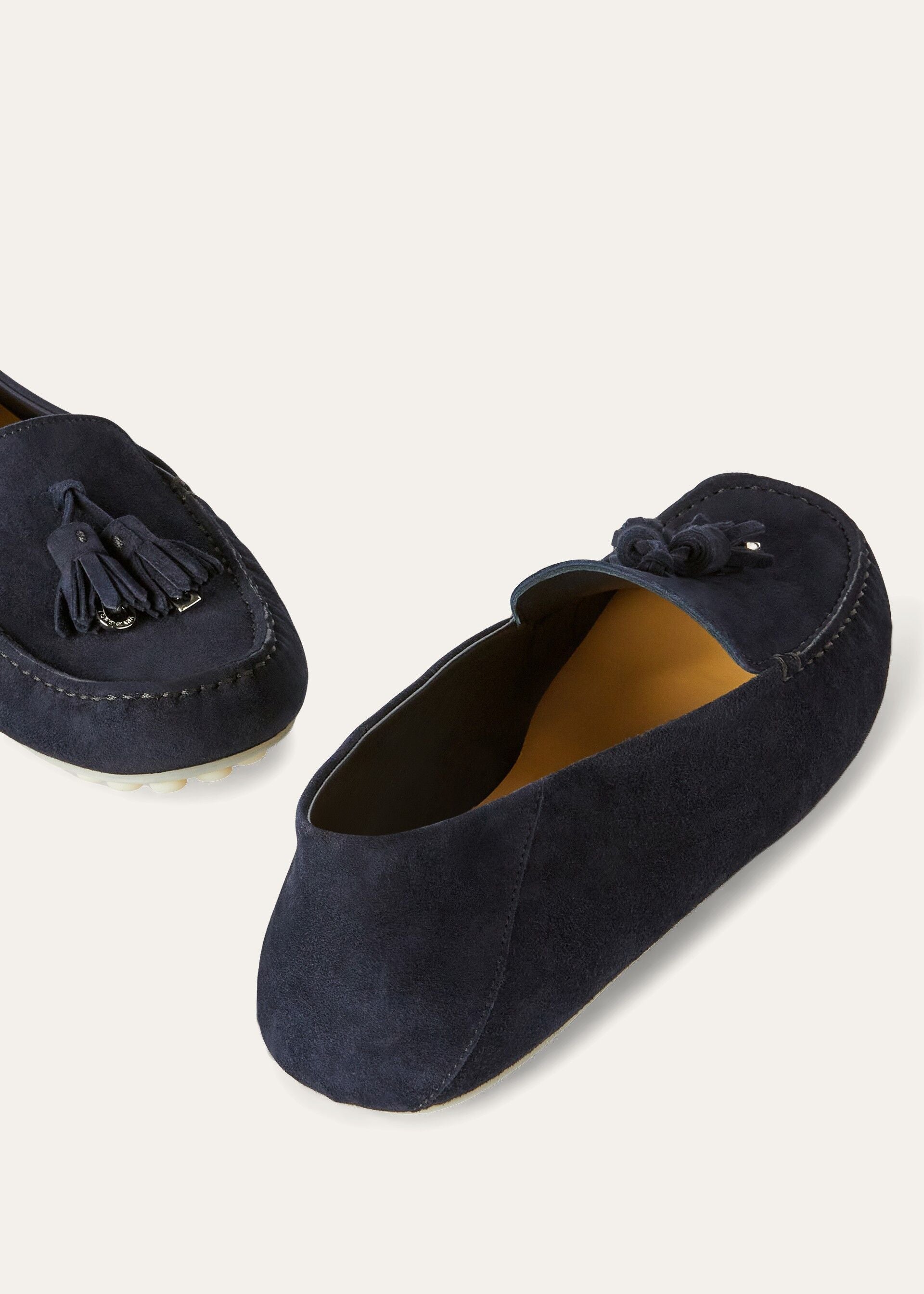 Dot Sole Walk Loafer - Navy Blue