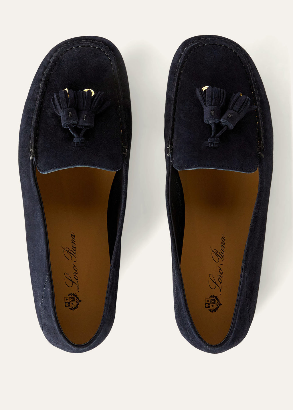 Dot Sole Walk Loafer - Blue Navy/Sun Gold