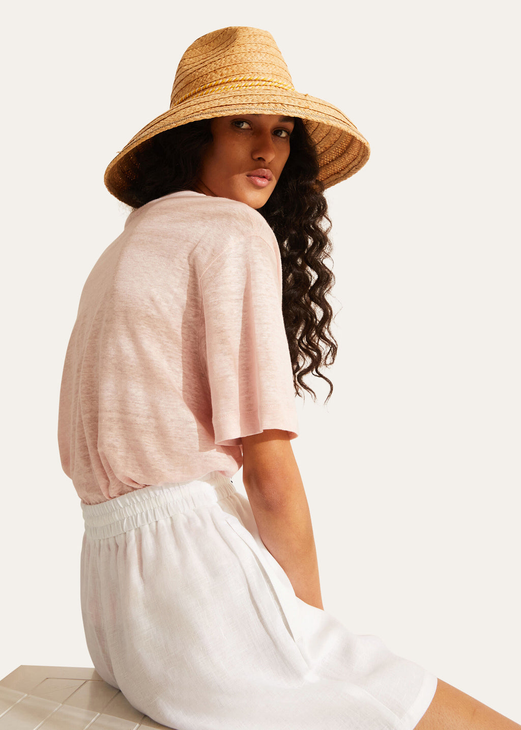 Perth Bermuda Shorts - Optical White