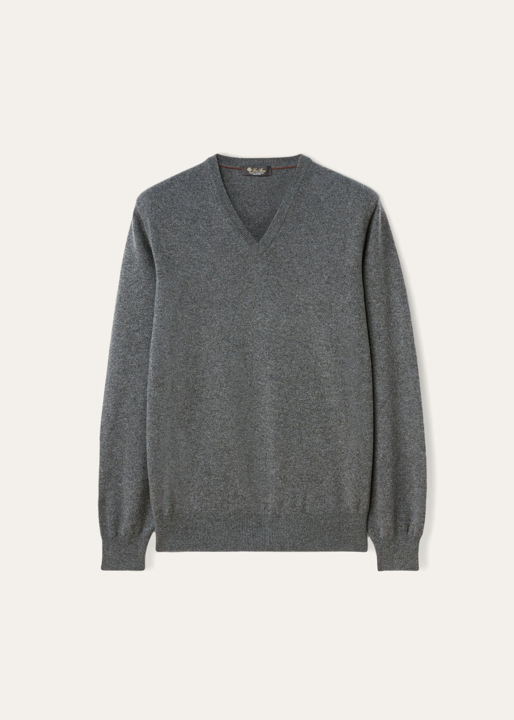 Classic V-Neck - Gray Melange