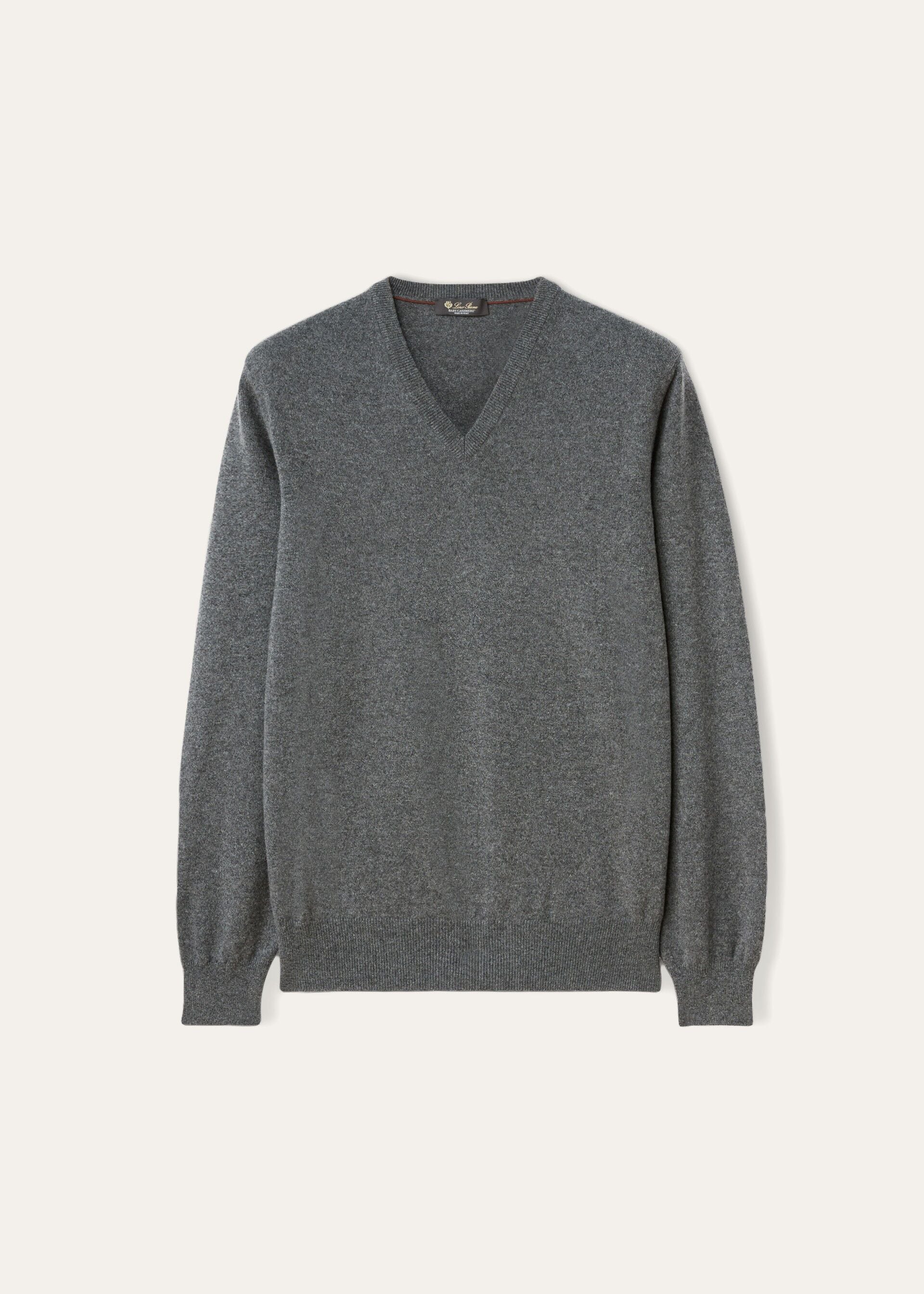 Classic V-Neck - Gray Melange