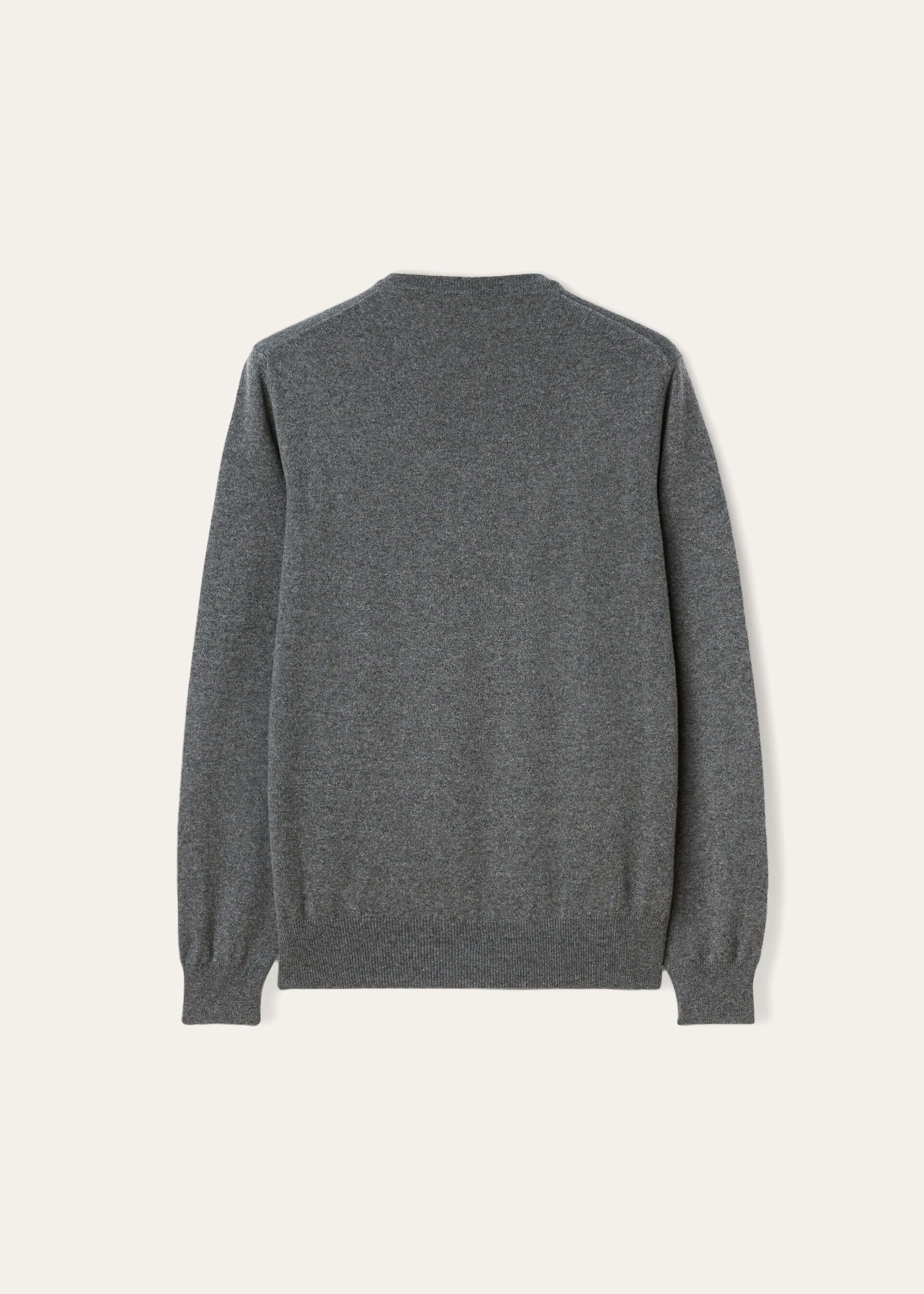 Classic V-Neck - Gray Melange