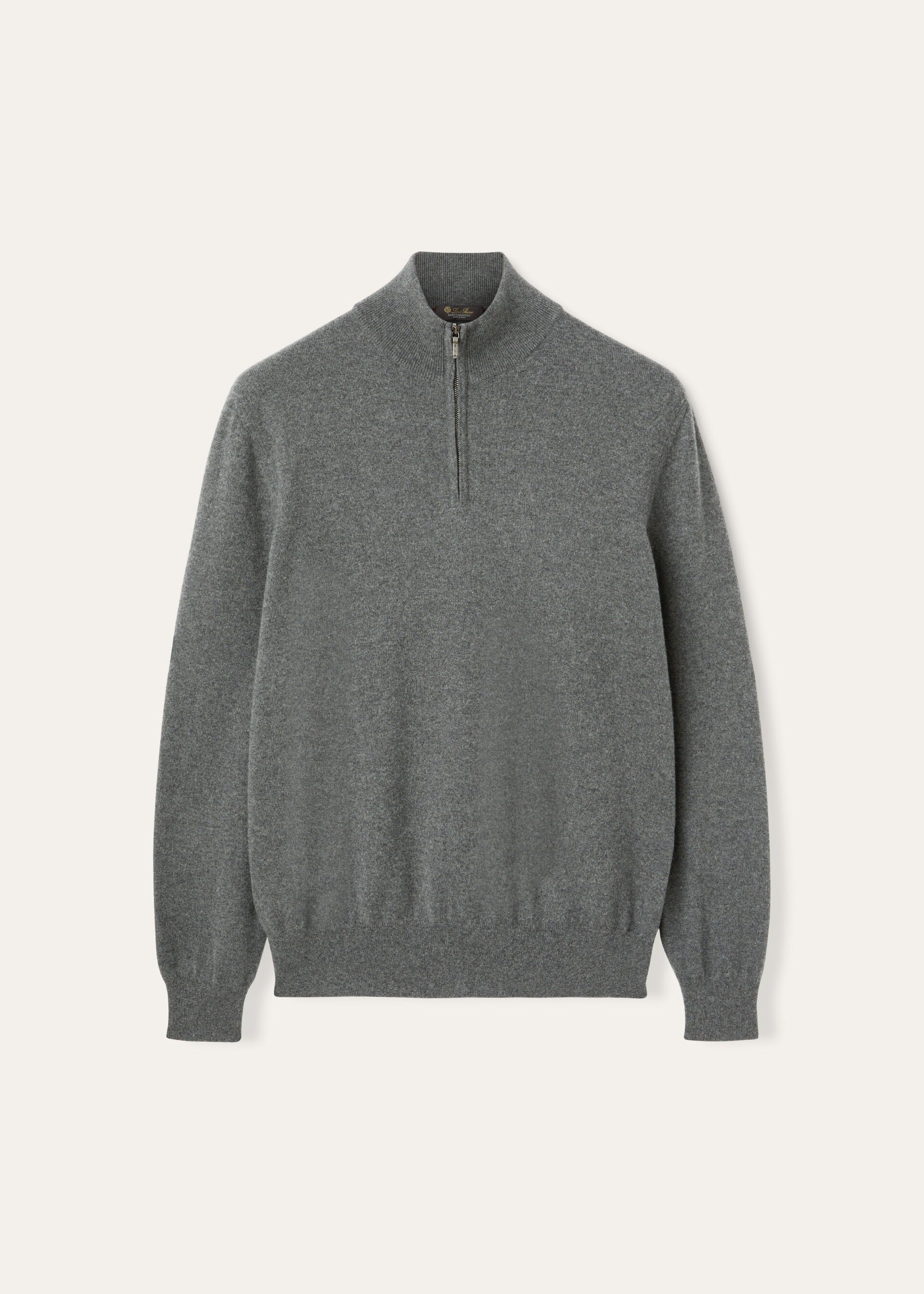 Classic Half-Zip - Gray Melange
