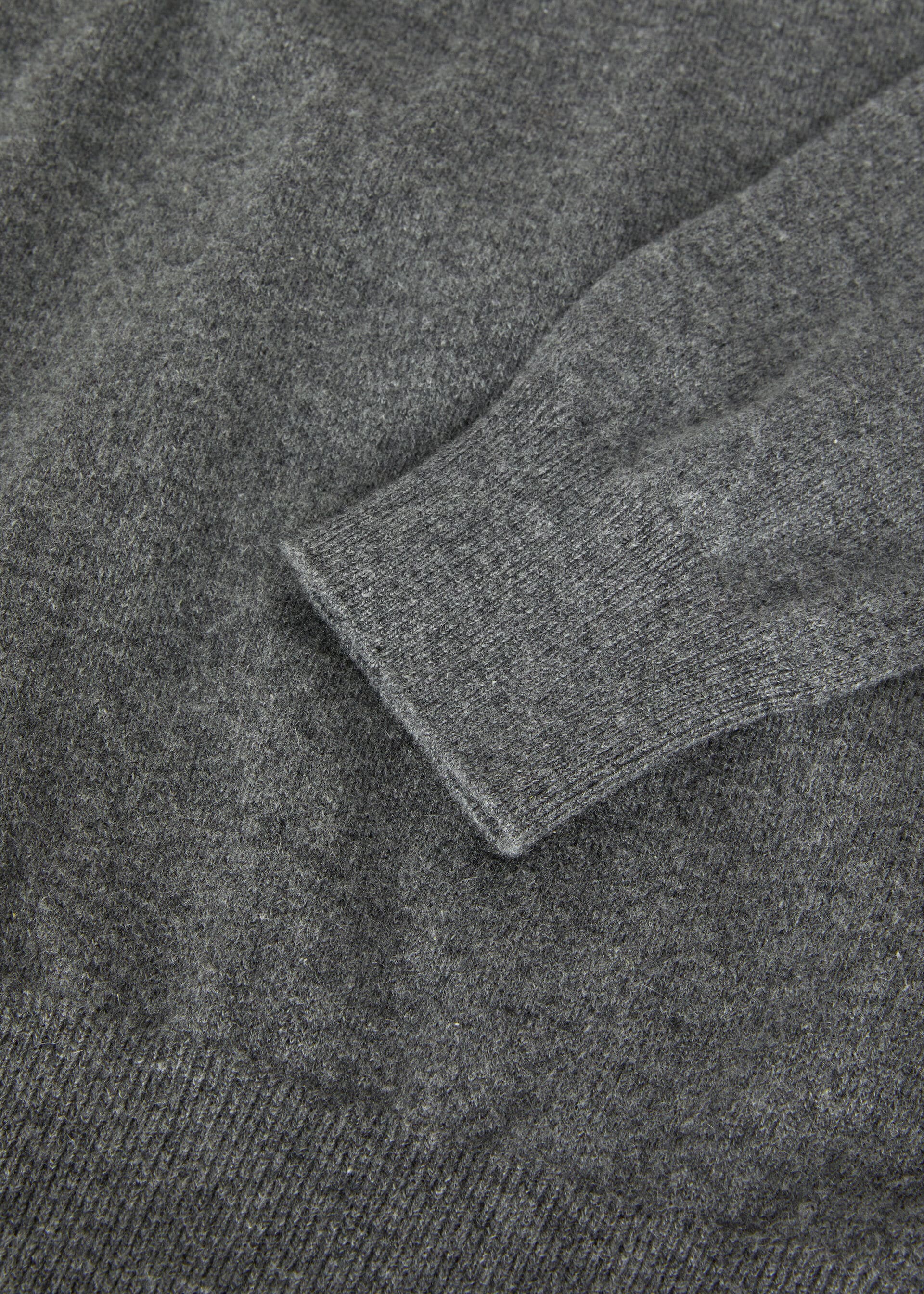Classic Half-Zip - Gray Melange