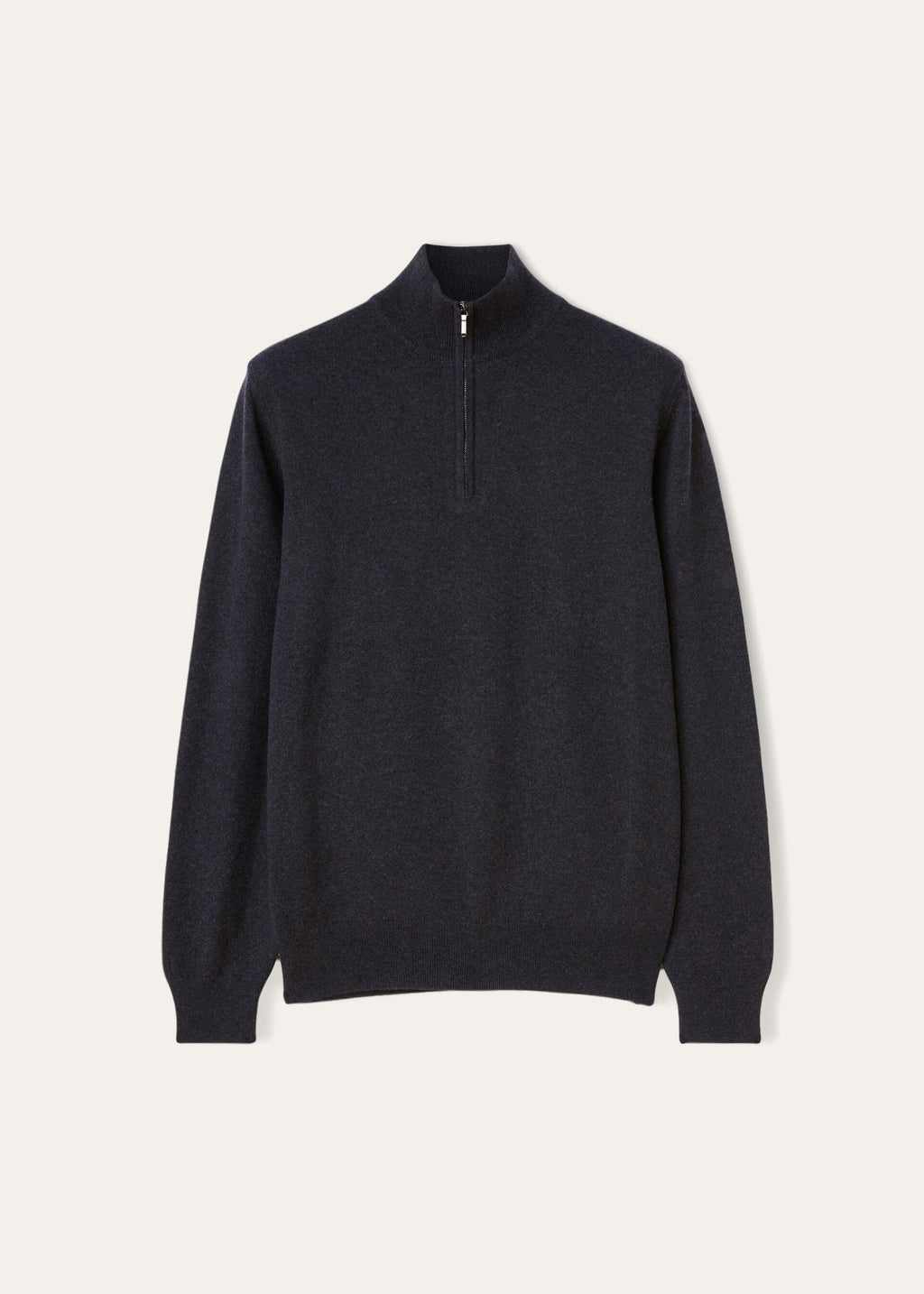 Classic Half-Zip - Black/Gray Melange