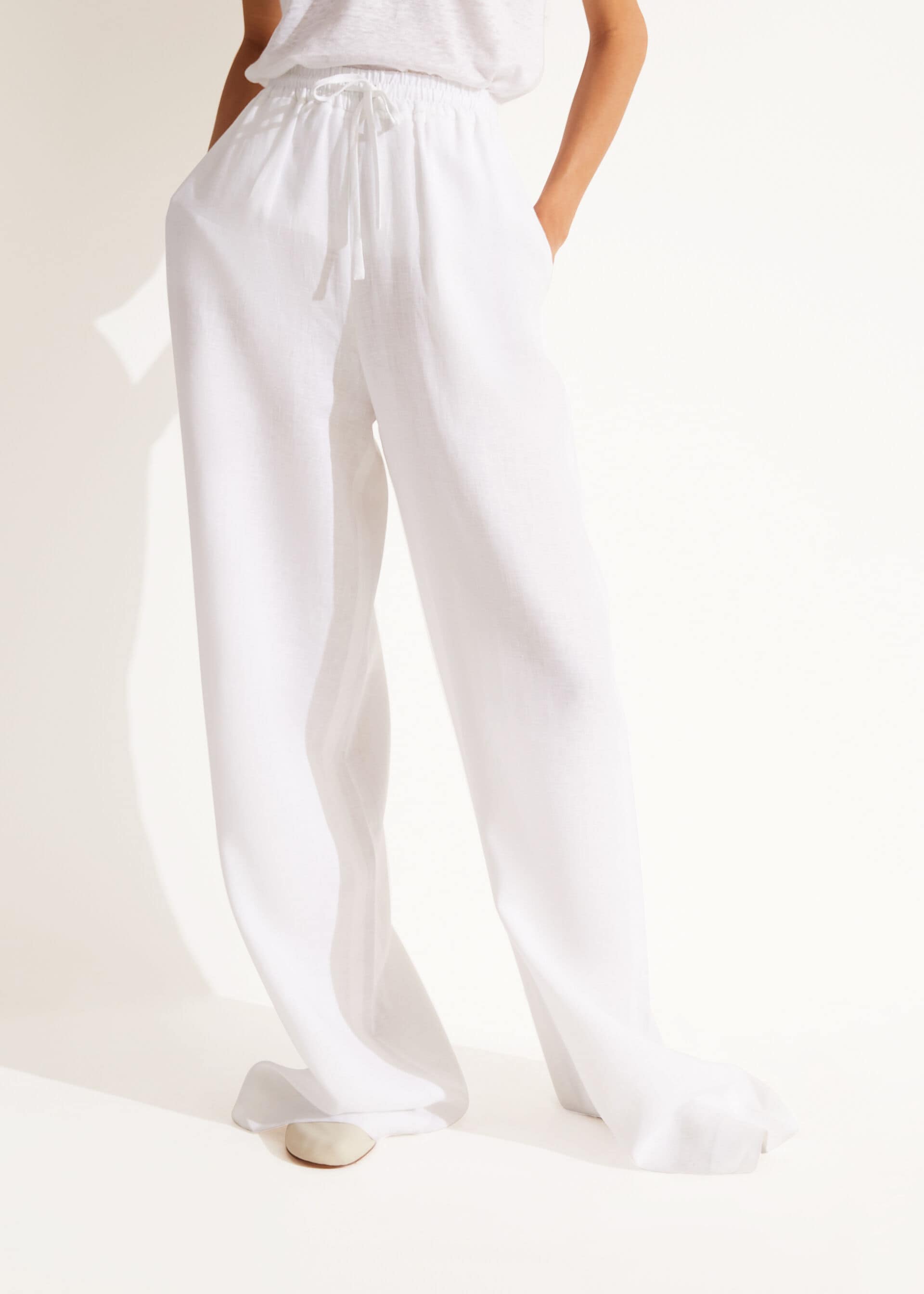 Graysen Pants - Optical White