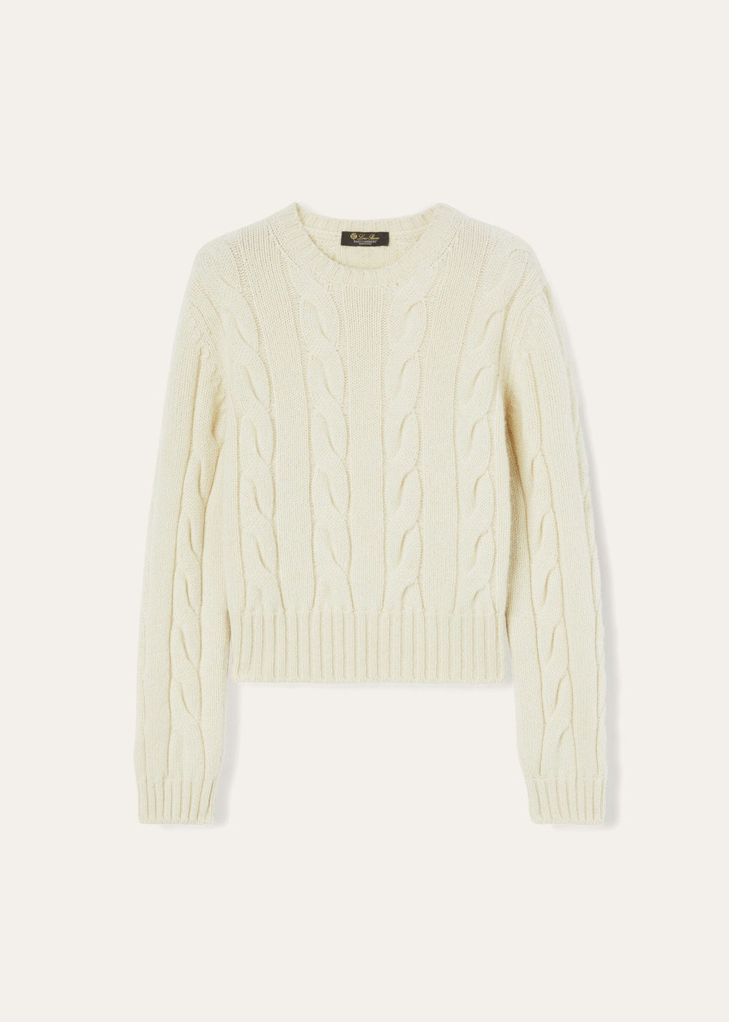 Napier Crewneck - White Snow