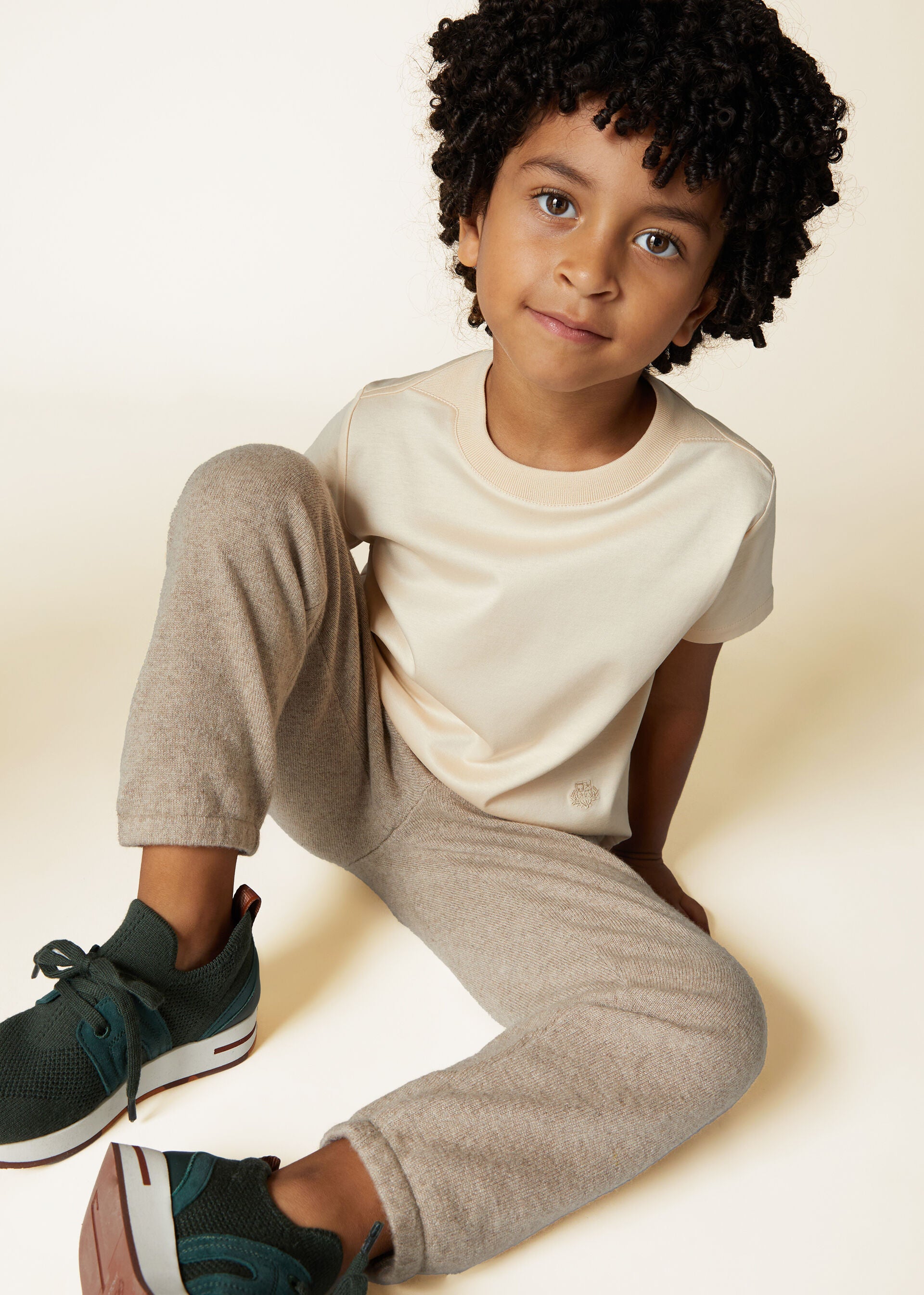 Kid's My-T Crew Neck - Lotus Root