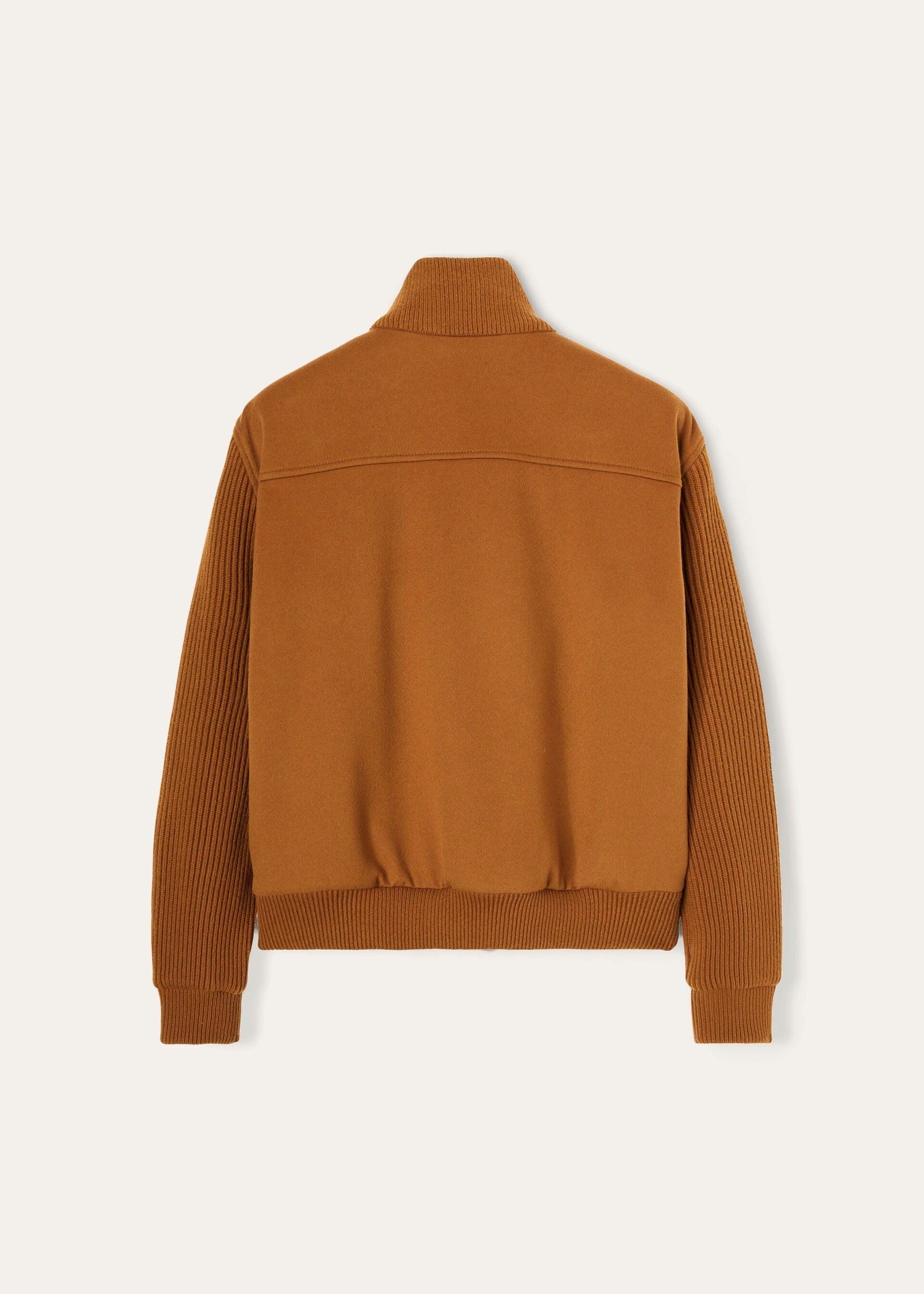 Ider Bomber Jacket - Natural Dark Vicuna