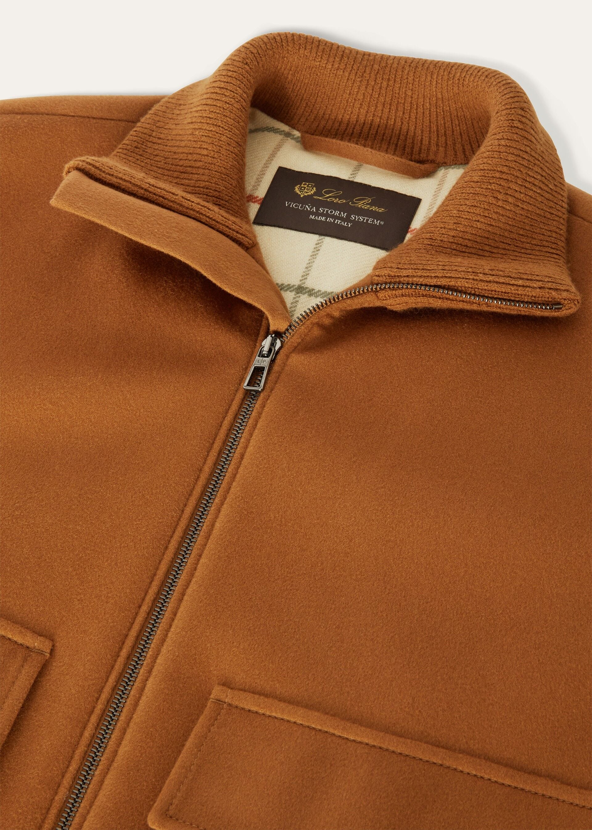 Ider Bomber Jacket - Natural Dark Vicuna