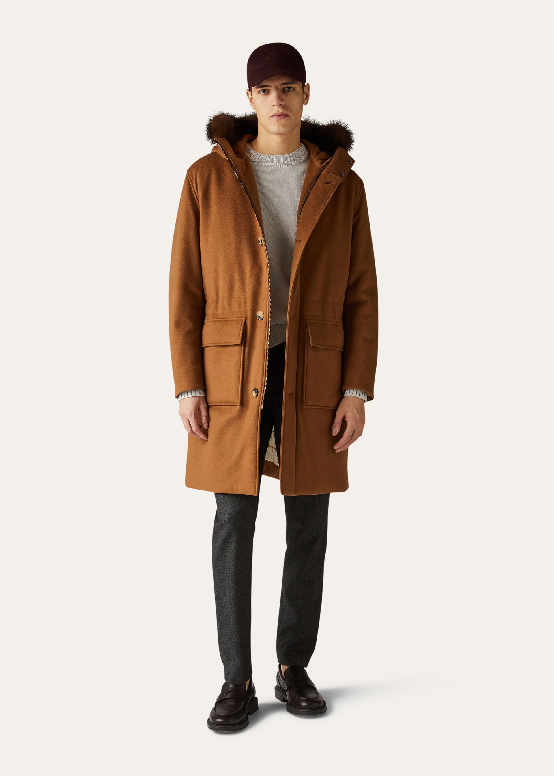 Tov Parka - Natural Dark Vicuna