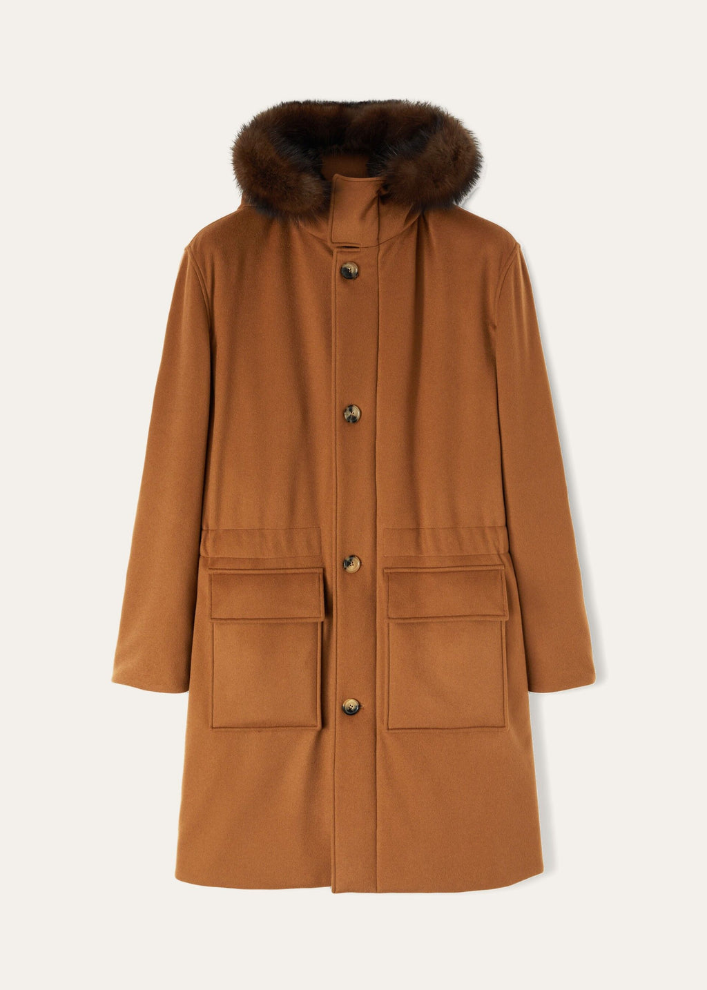 Tov Parka - Natural Dark Vicuna