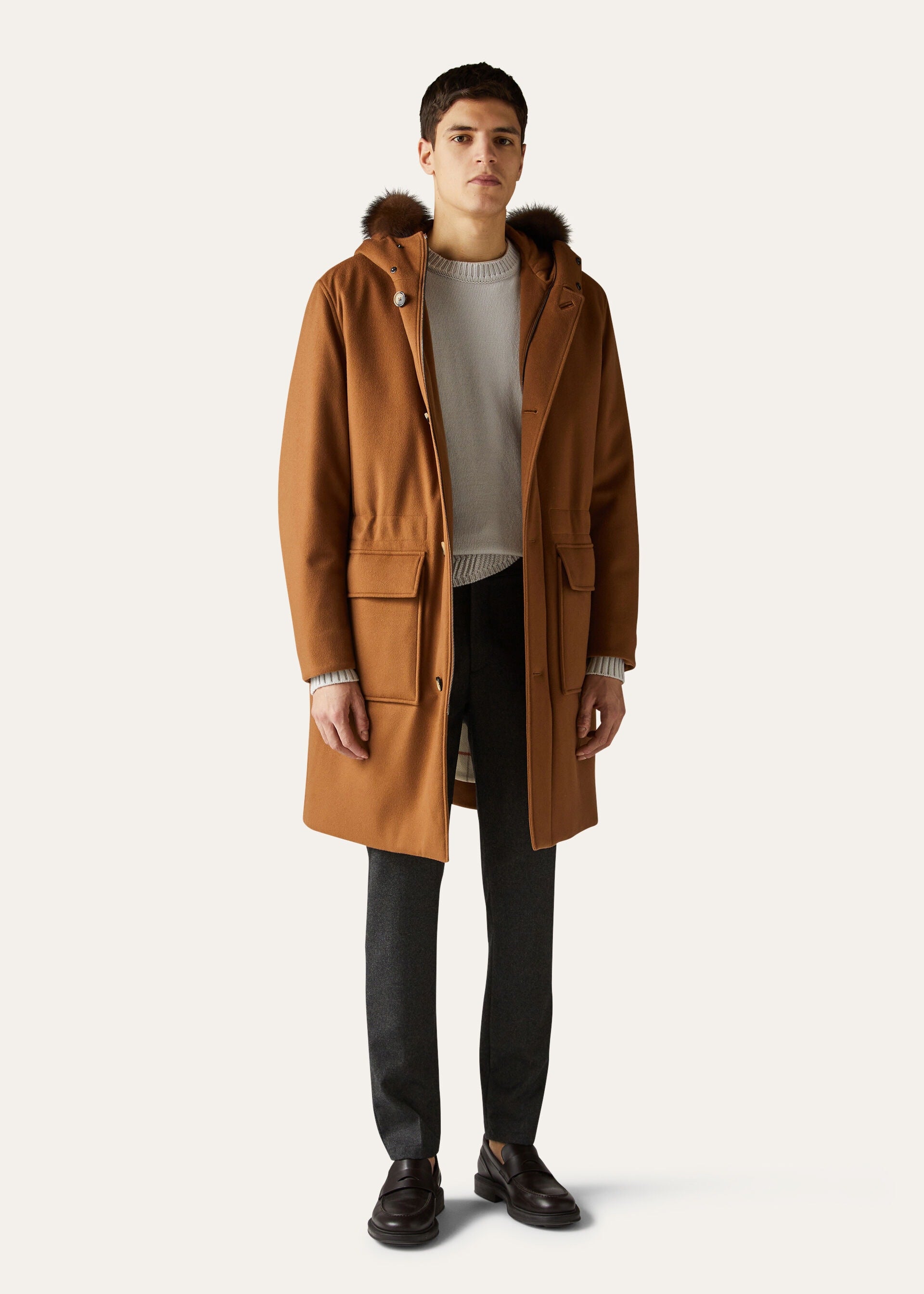 Tov Parka - Natural Dark Vicuna