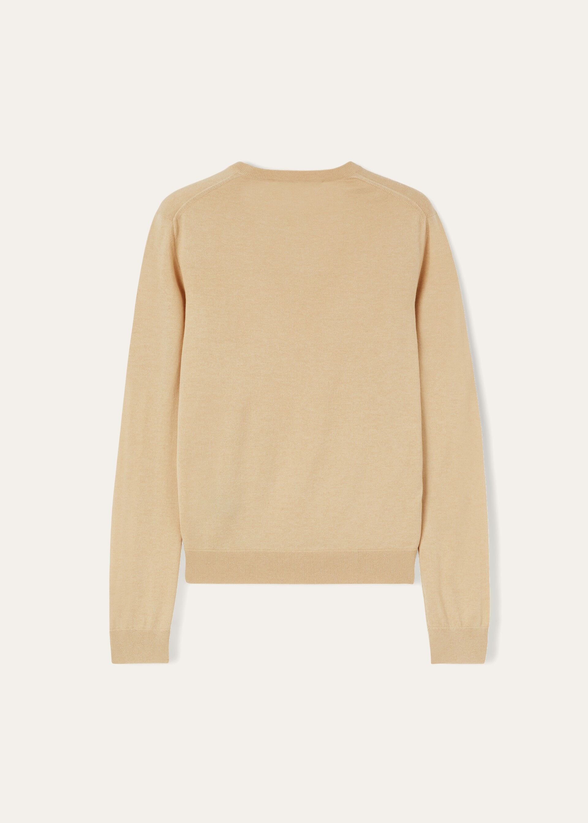 V-Neck - Natural Light Vicuna