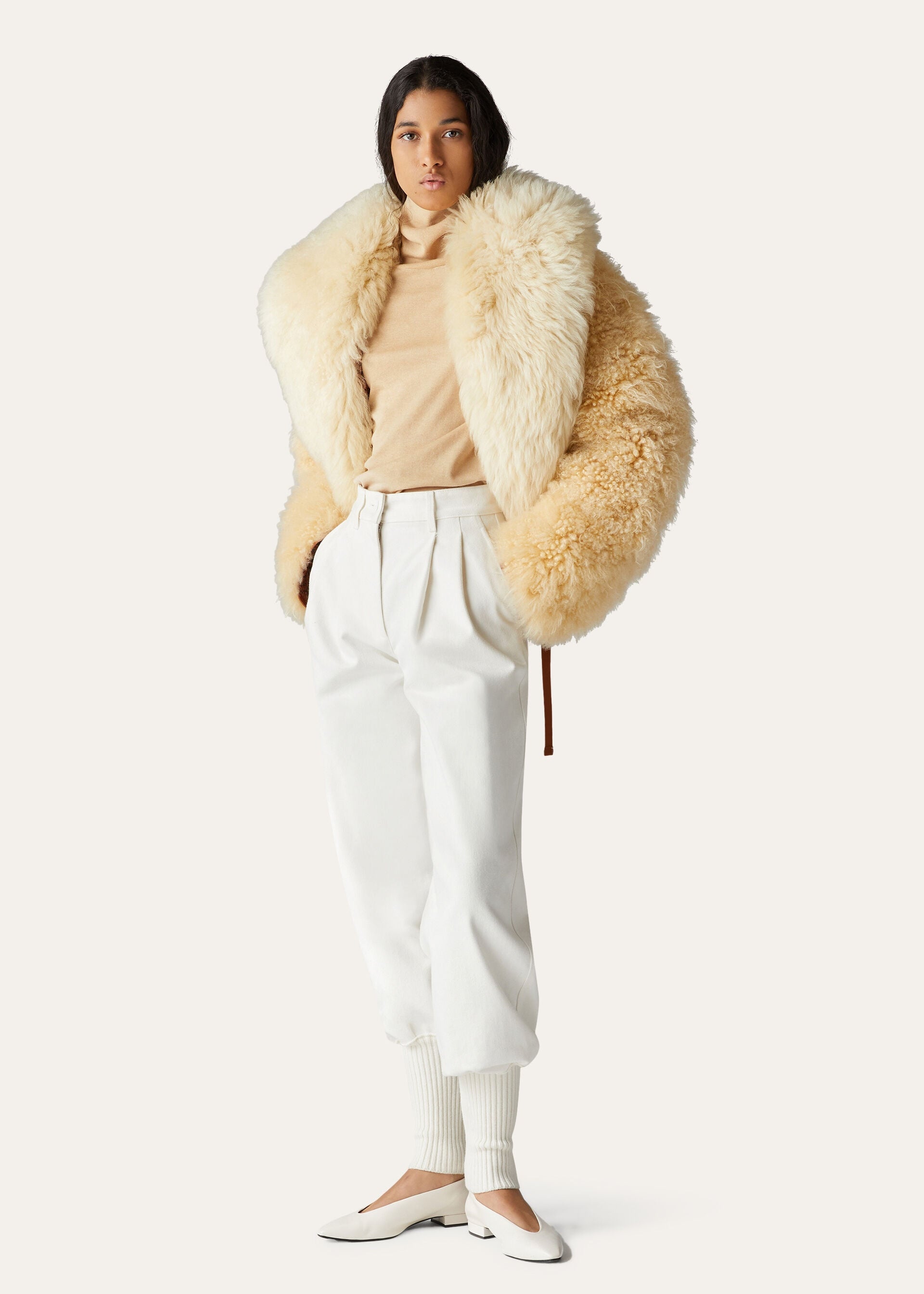 Turtleneck - Natural Light Vicuna