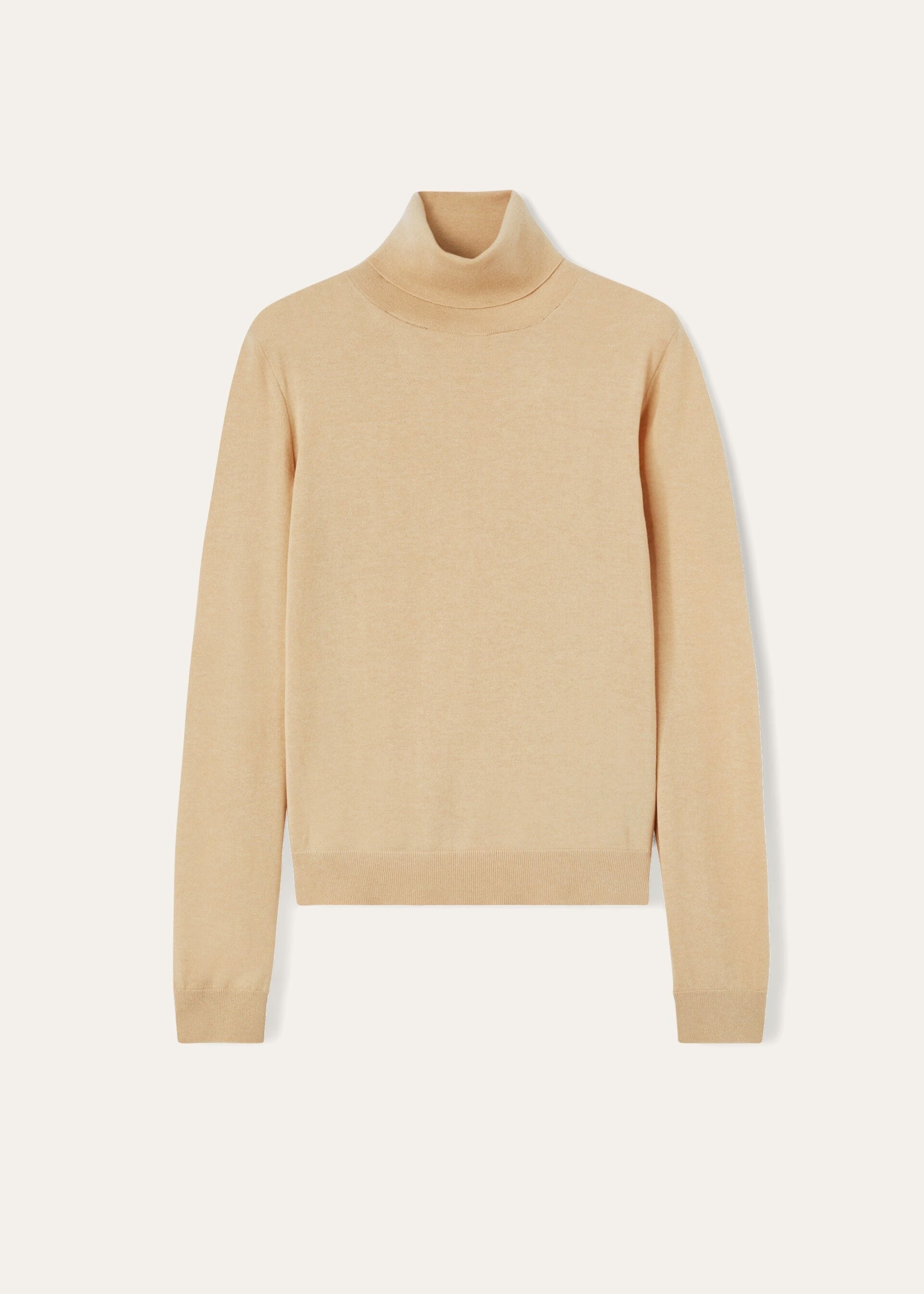 Turtleneck - Natural Light Vicuna