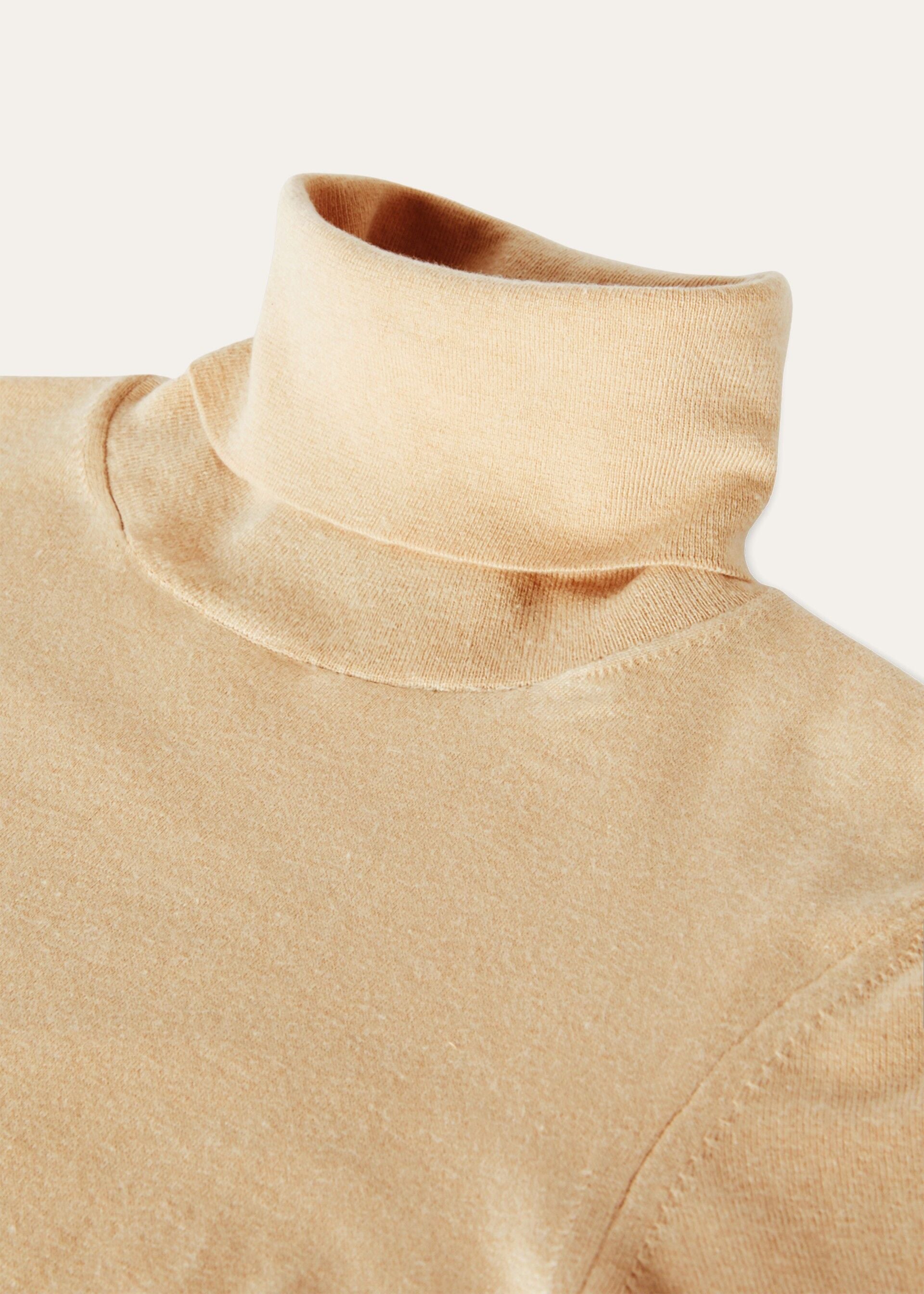 Turtleneck - Natural Light Vicuna