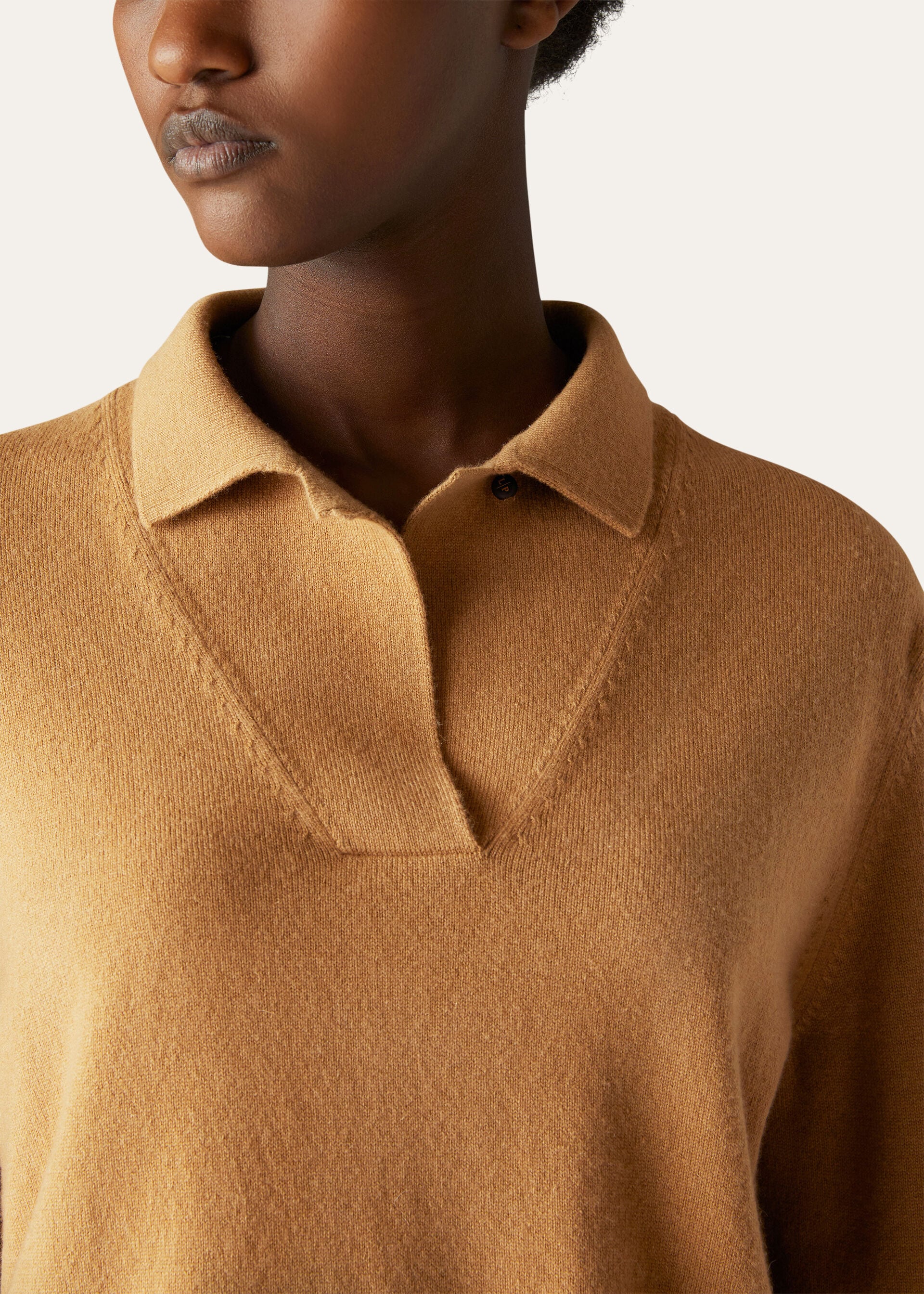 Merano Polo Shirt - Natural Medium Vicuna