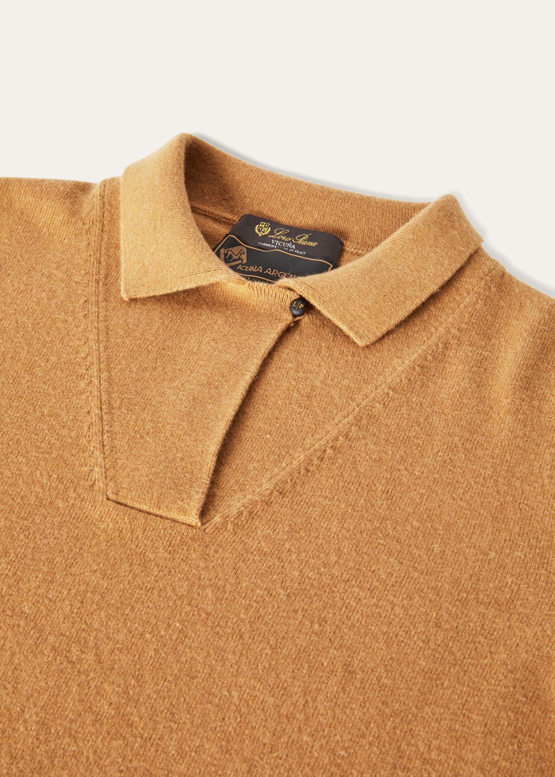 Merano Polo Shirt - Natural Medium Vicuna