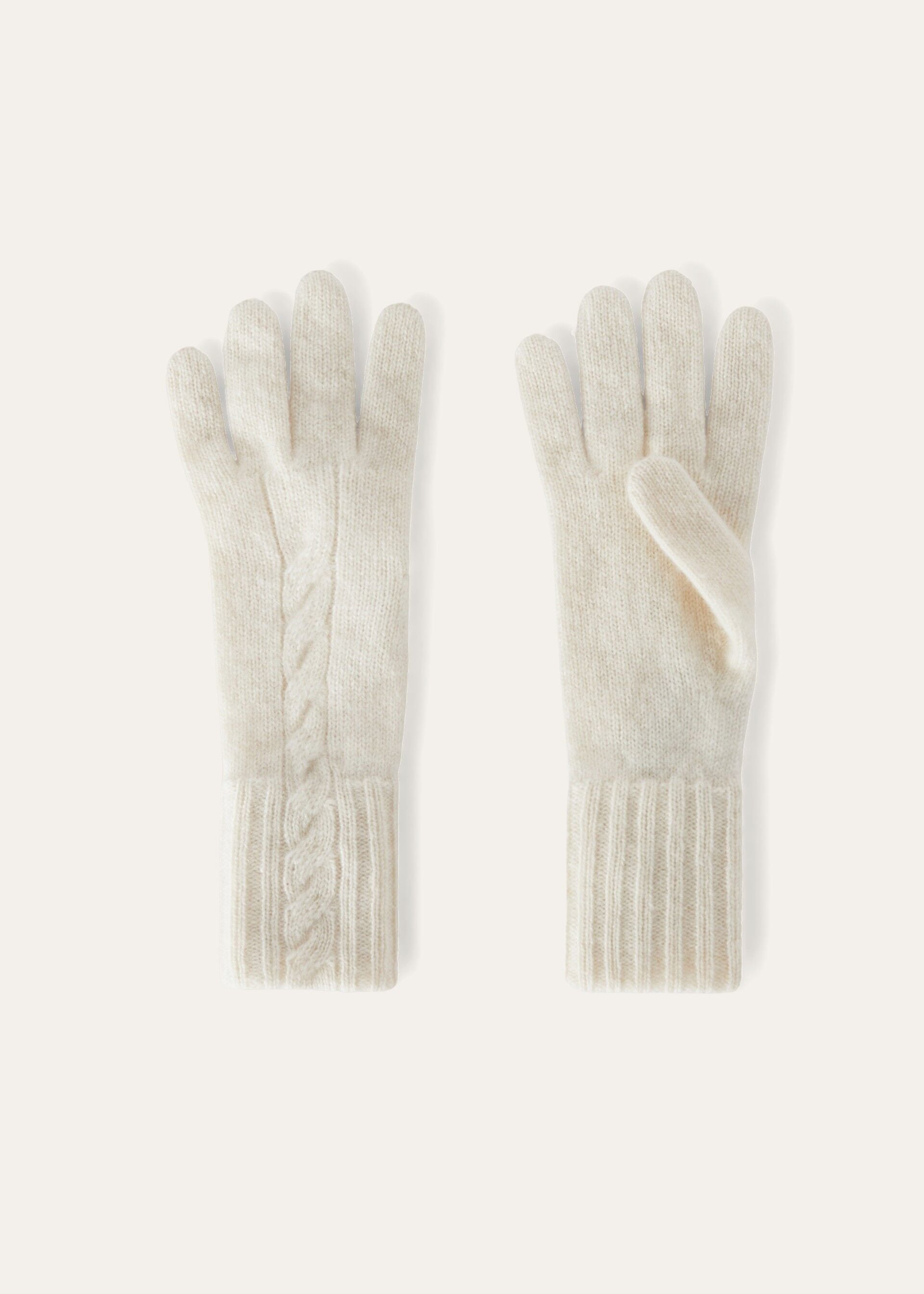 Napier Gloves - White Snow