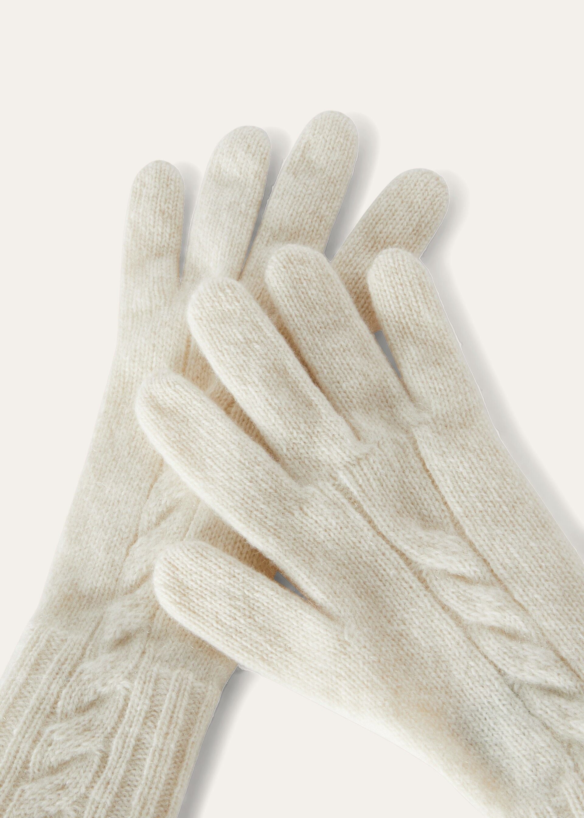 Napier Gloves - White Snow