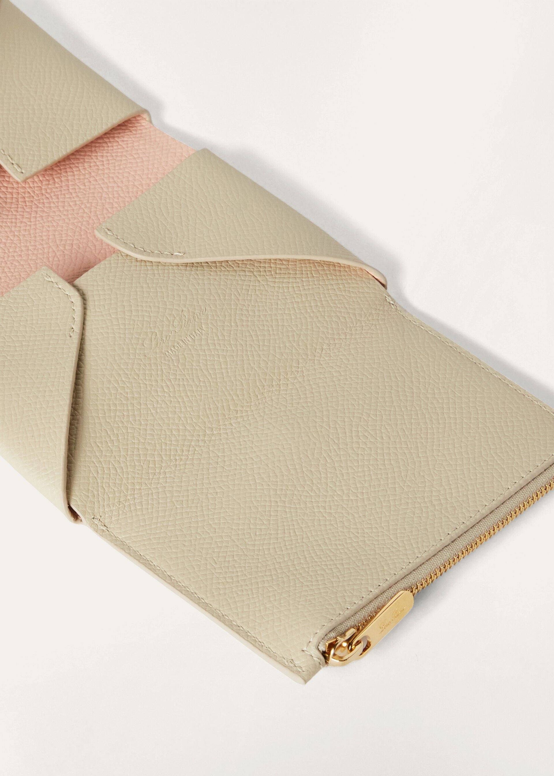 Ghiera Cardholder - Light Lamb/Bubble Gum