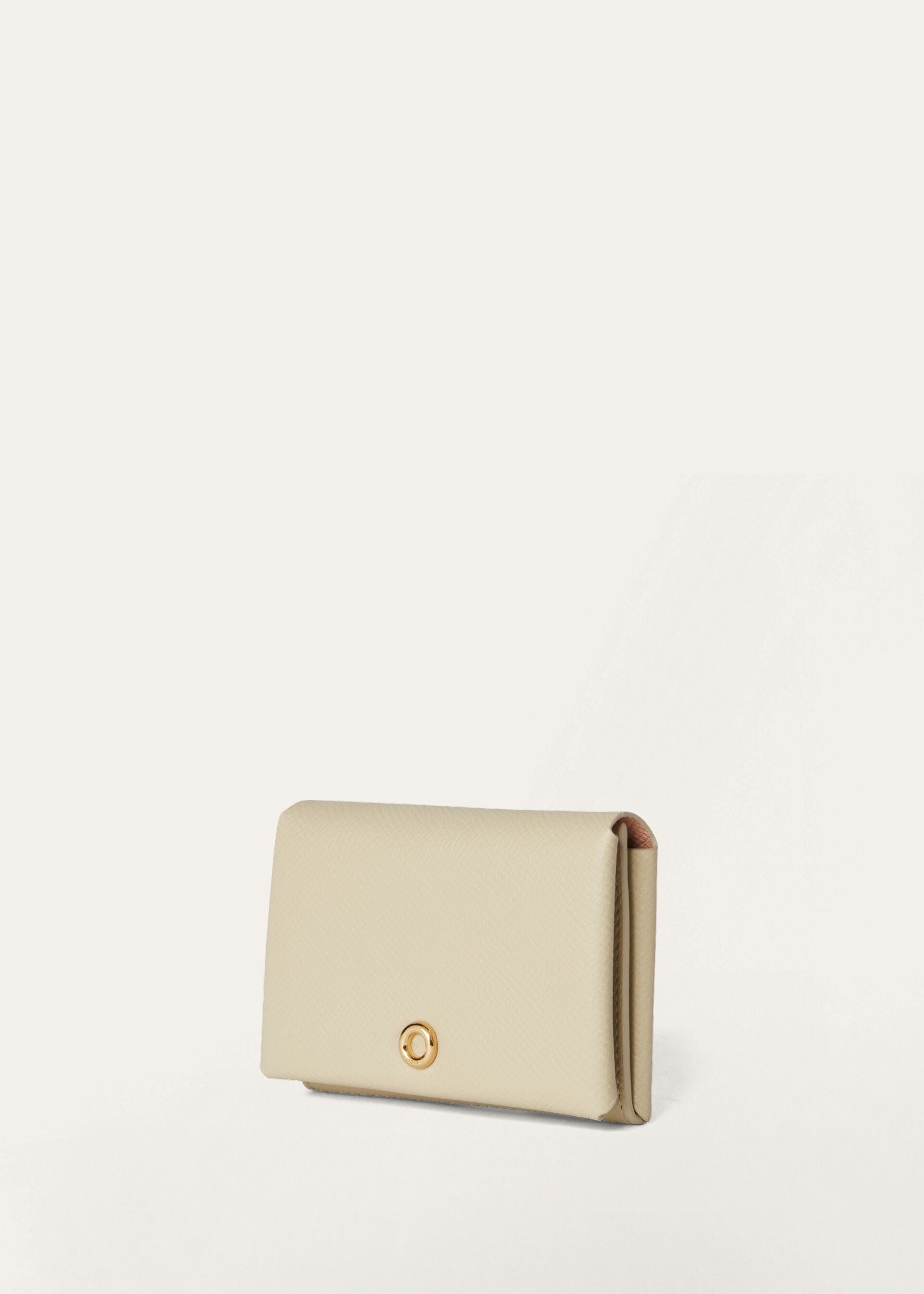 Ghiera Cardholder - Light Lamb/Bubble Gum
