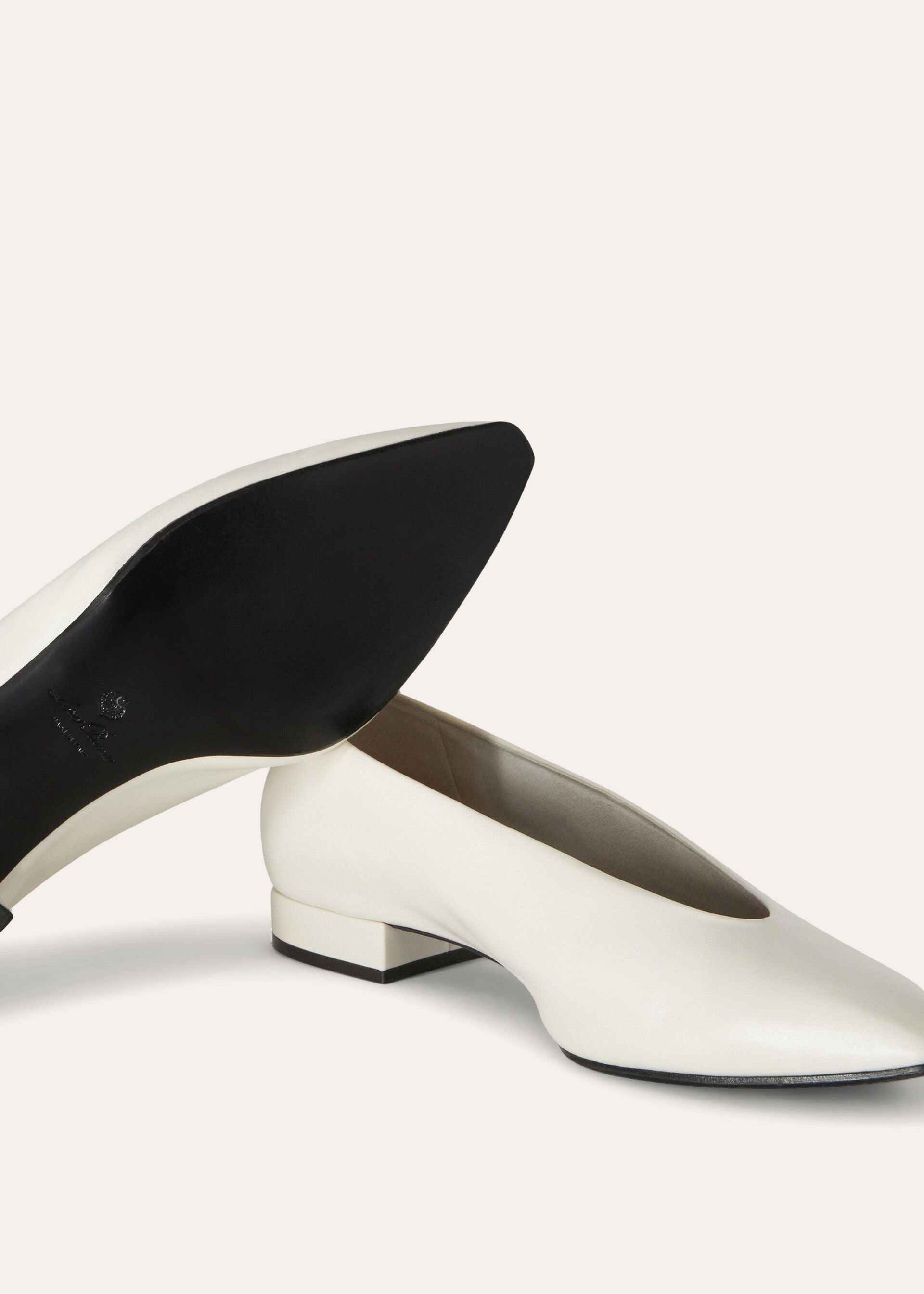Rebecca Ballet Flat - Light White Milk