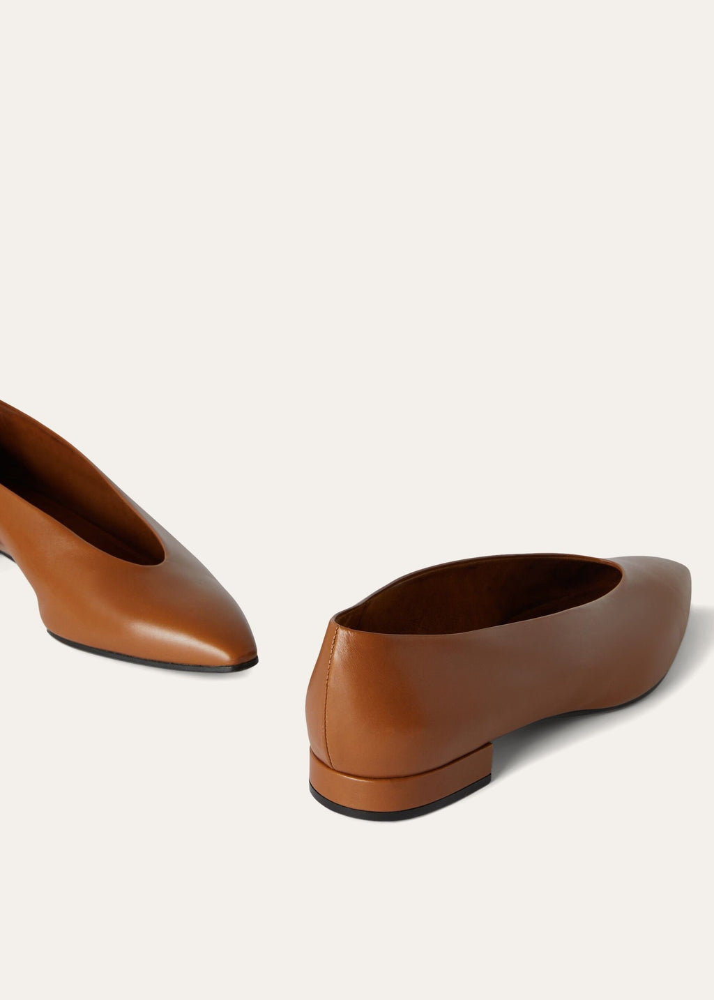 Rebecca Ballet Flat - Saddle Brown