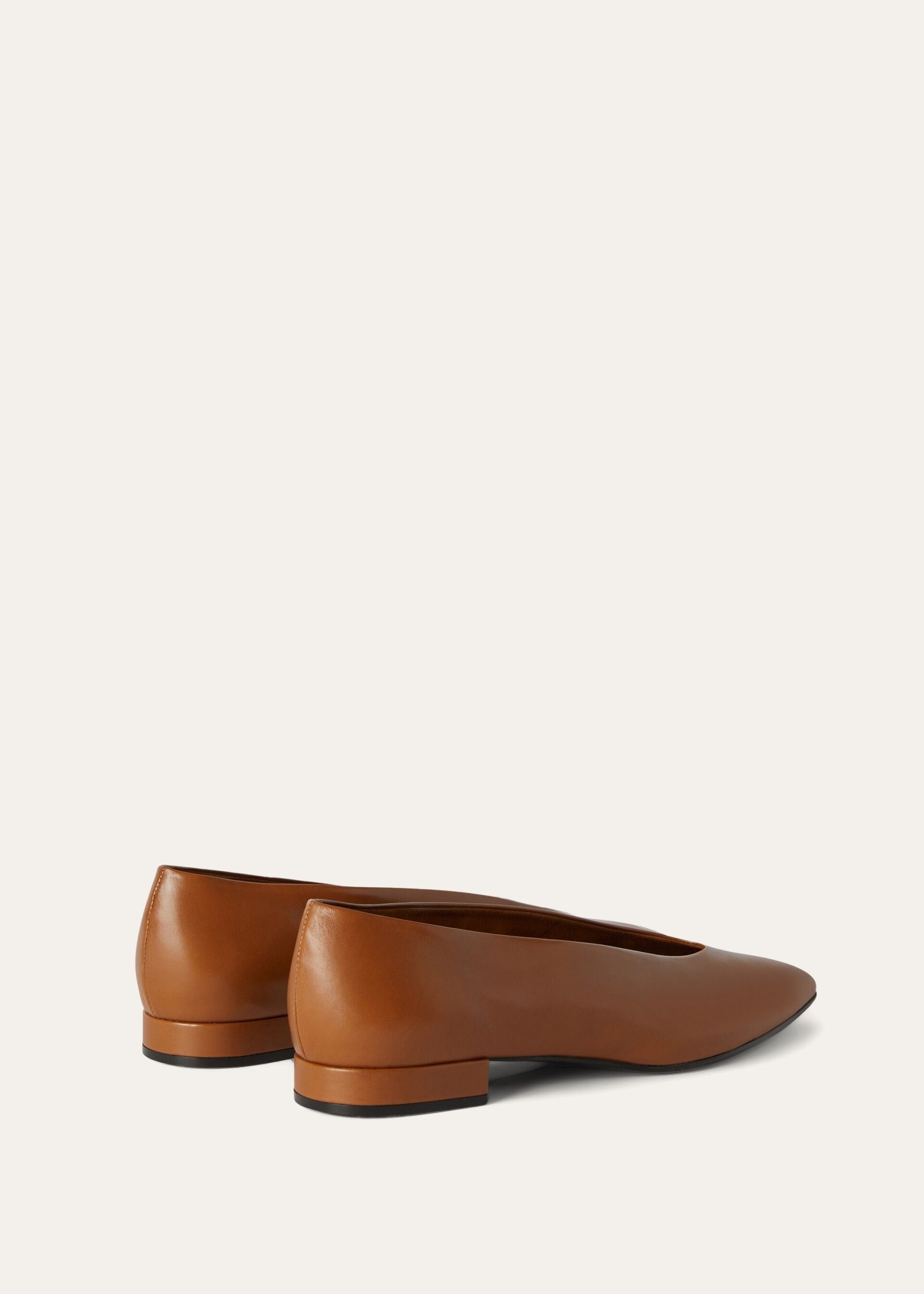 Rebecca Ballet Flat - Saddle Brown