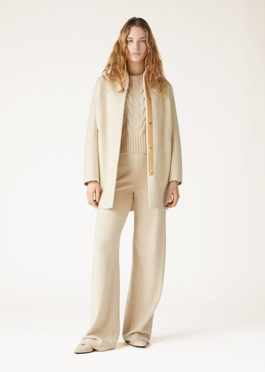 Napier Pants - Creamy Cashmere Melange