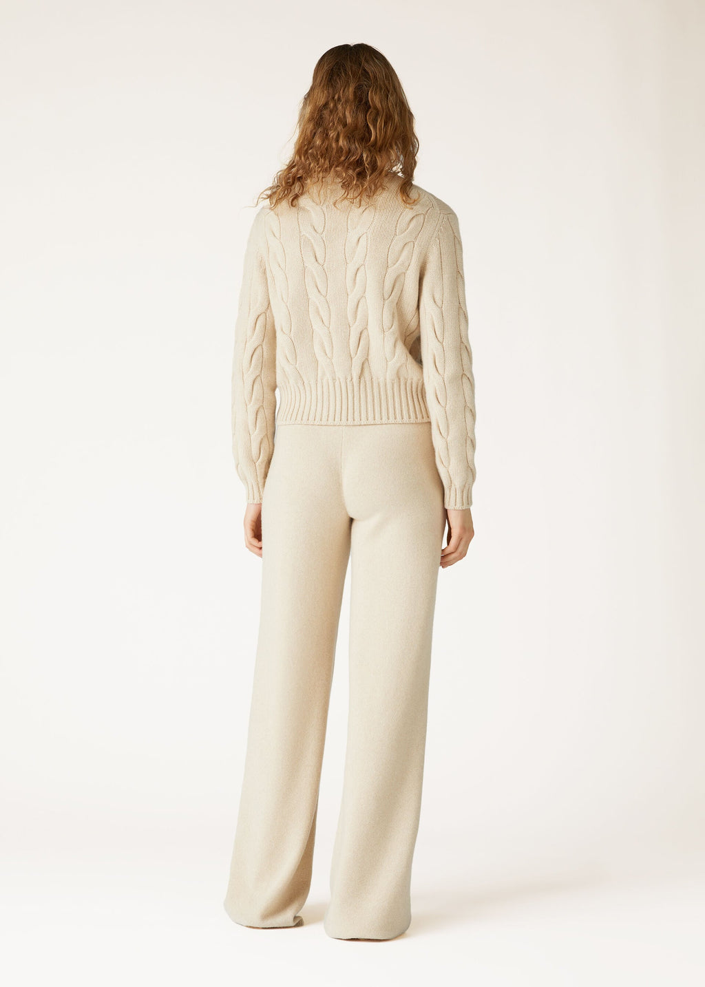 Napier Pants - Creamy Cashmere Melange