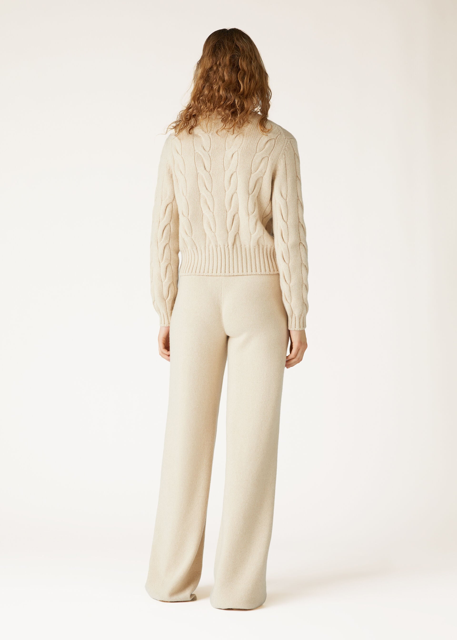 Napier Pants - Creamy Cashmere Melange