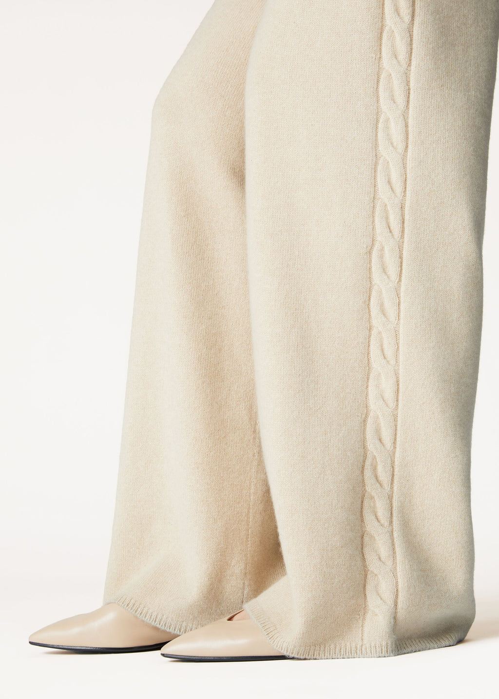 Napier Pants - Creamy Cashmere Melange