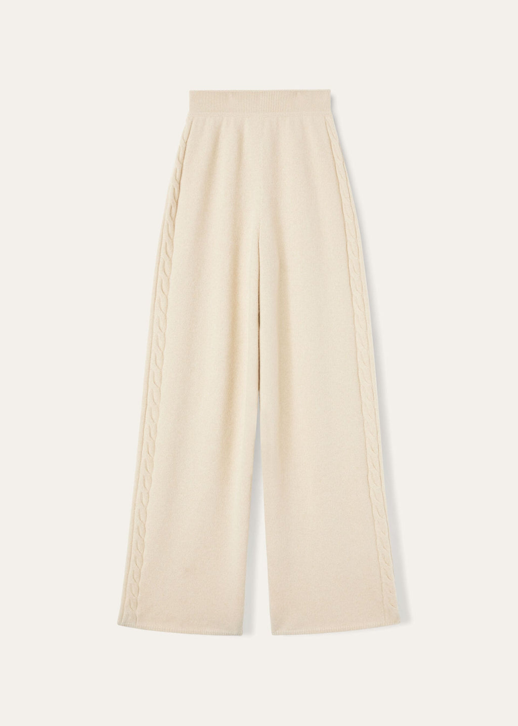 Napier Pants - Creamy Cashmere Melange