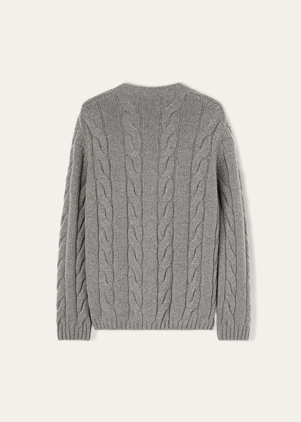 Napier Cardigan - Cayenne Melange/North Sea