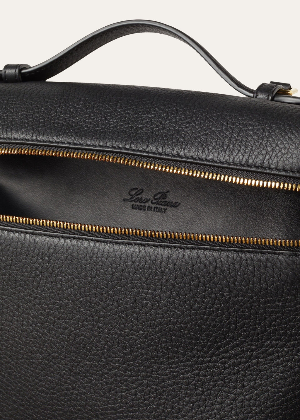 Extra Pocket backpack L23.5 - Black/Sun Gold