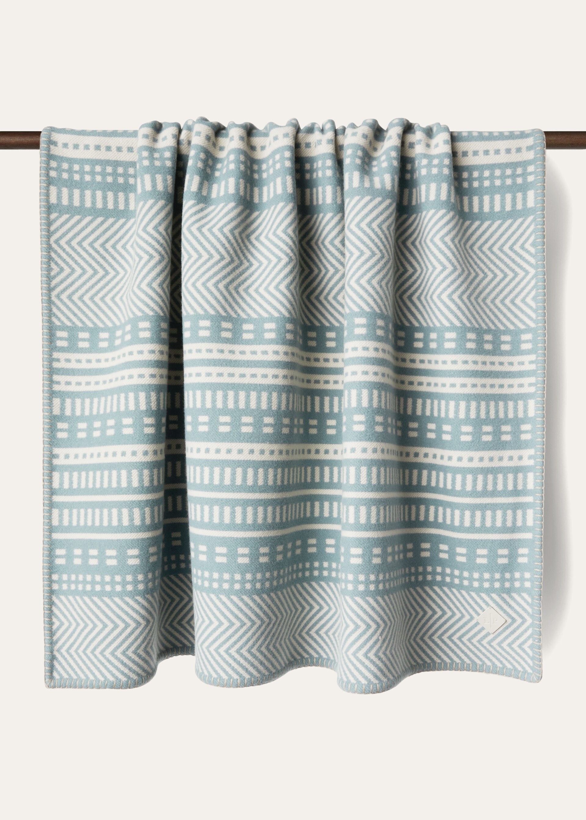 Atacama Throw Blanket - FANCY WHITE-SKY
