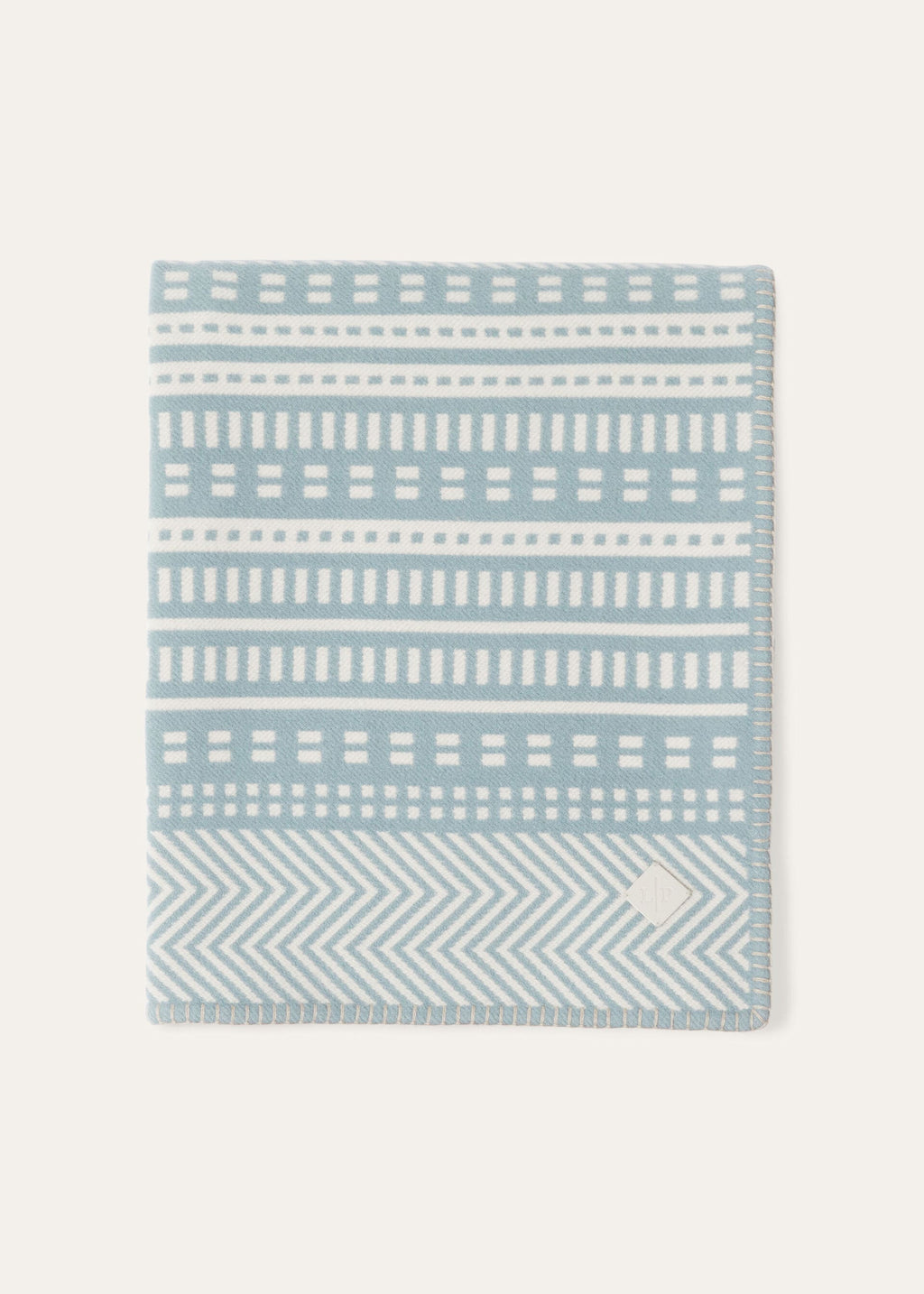Atacama Throw Blanket - FANCY WHITE-SKY