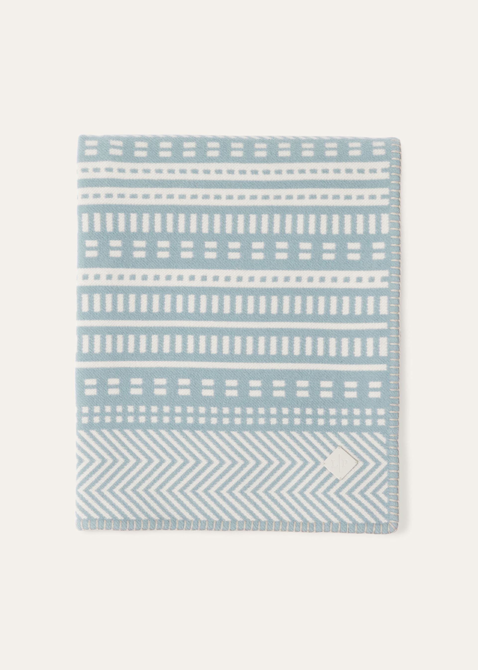 Atacama Throw Blanket - FANCY WHITE-SKY