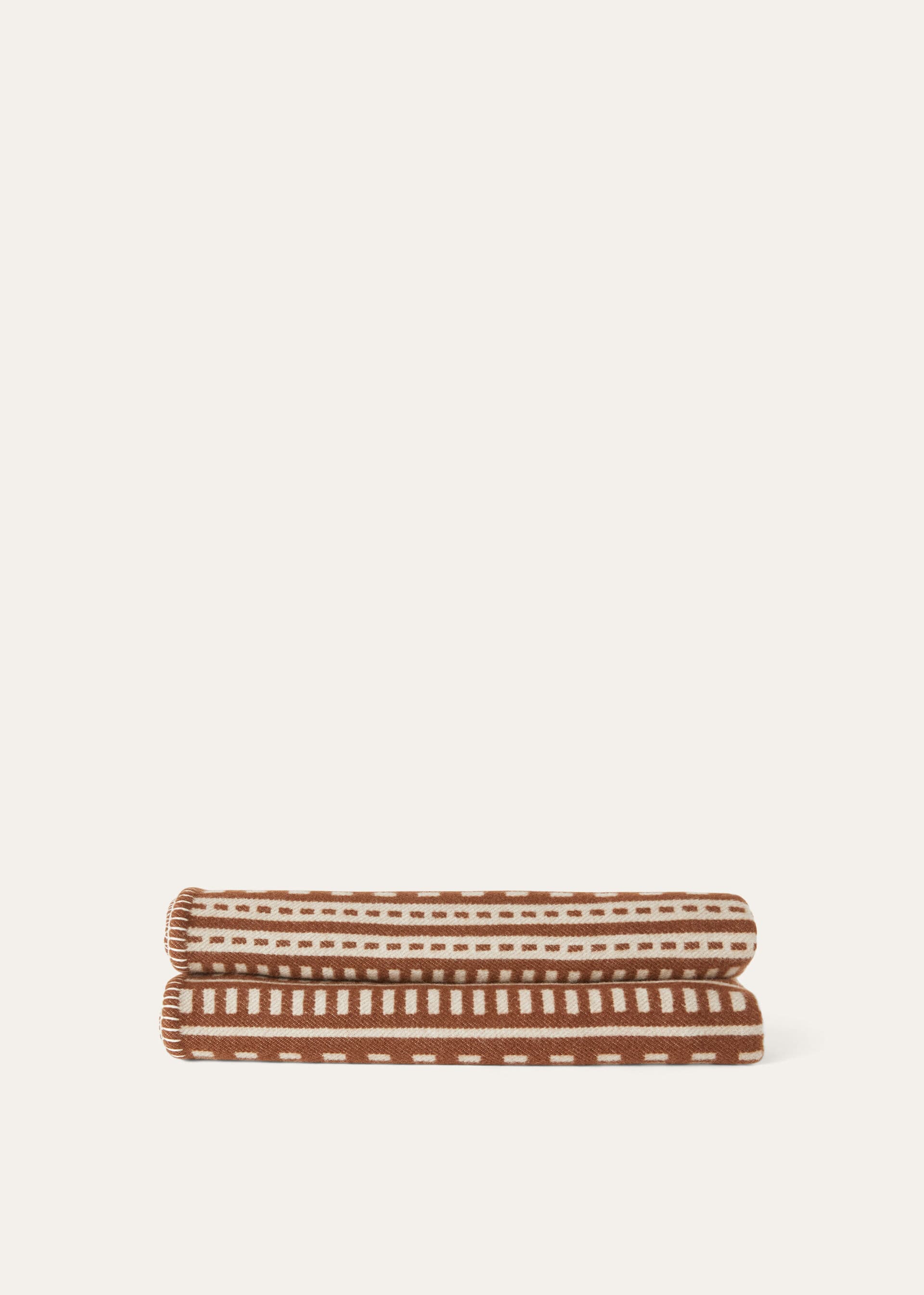 Atacama Throw Blanket - Orzo/Michigan