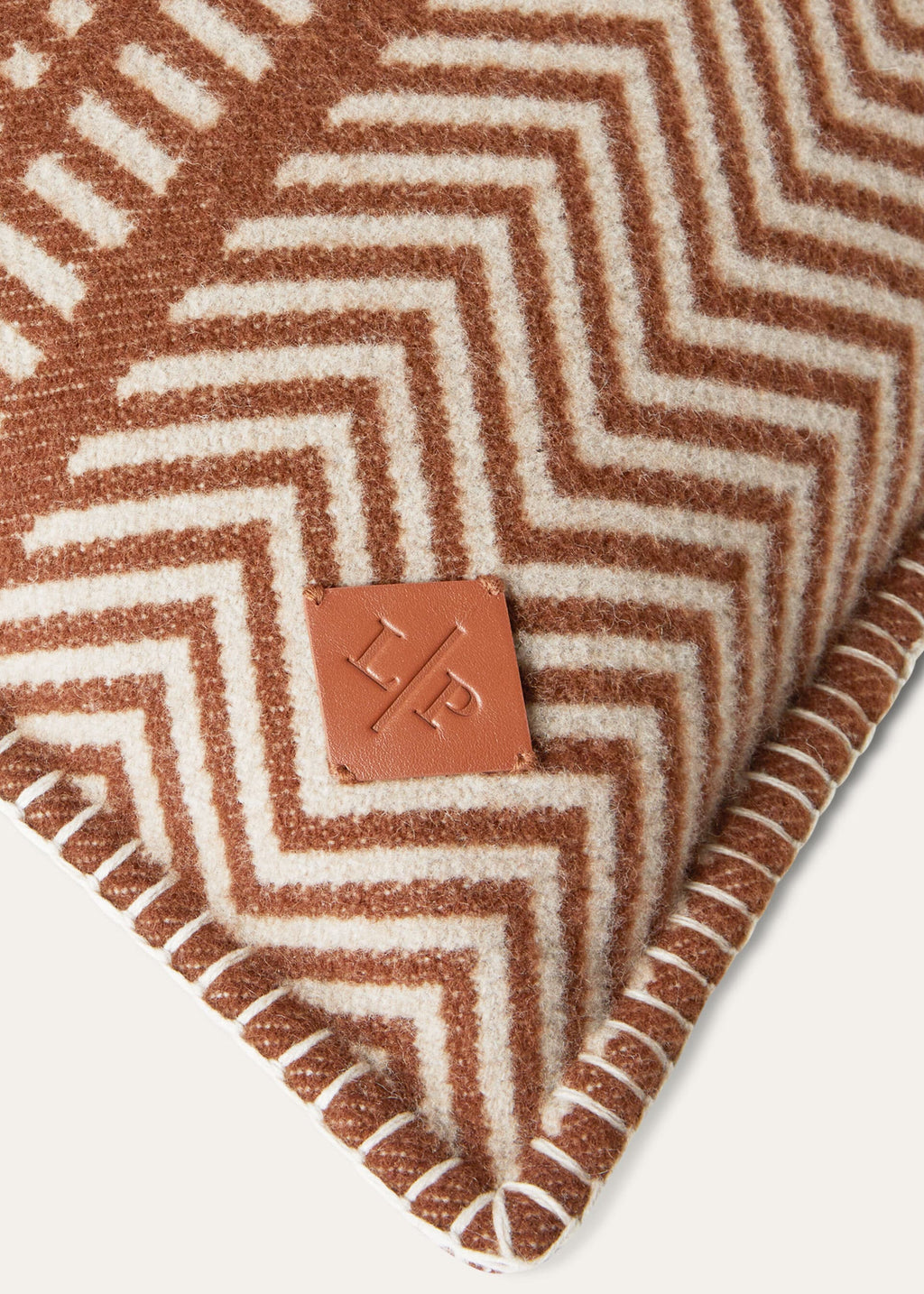 Atacama Throw Pillow - Orzo/Michigan