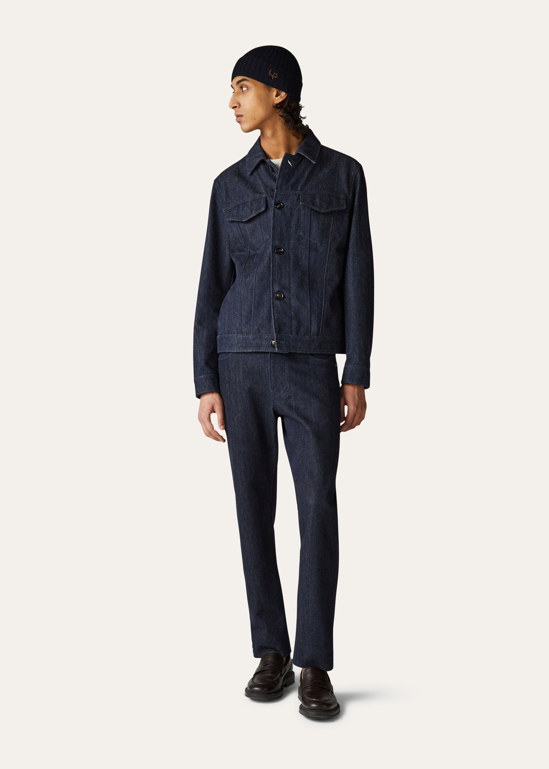 Quarona Five-Pocket Jeans - Shadow Blue