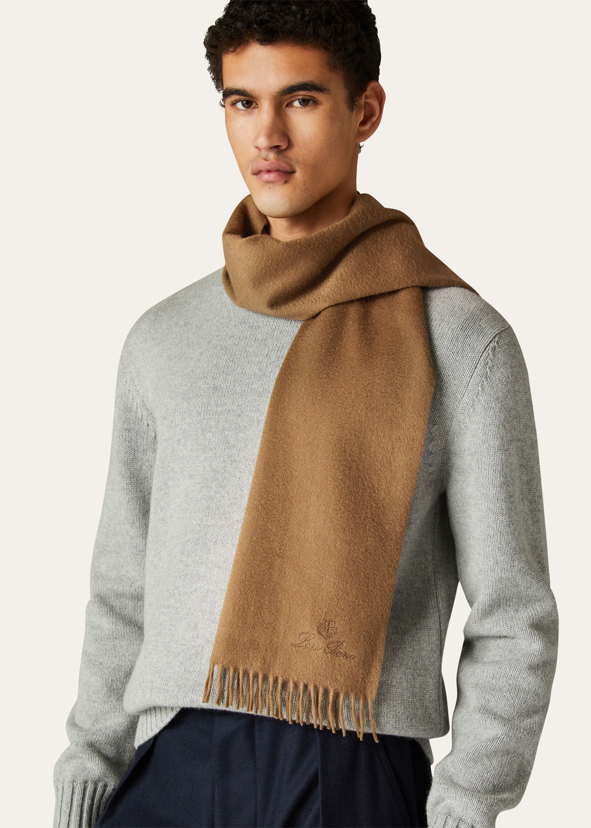 Piccola Unita Scarf - Highlander Camel